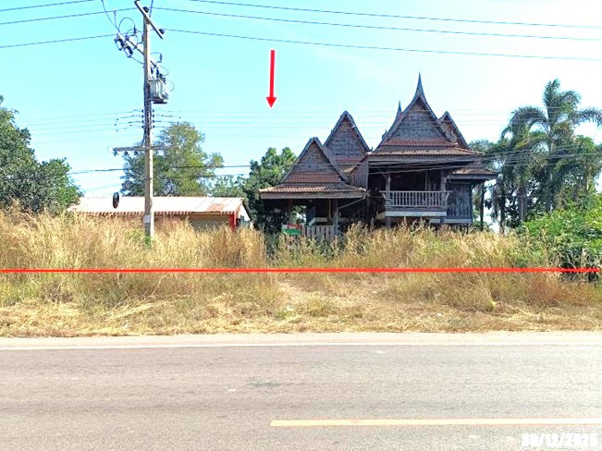 ทรัพย์สถาบันโดย KASIKORNBANK บ้านเดี่ยว ถนนสายบ้านโนนสะอาด - บ้านพรประจักษ์ (อด.1005)