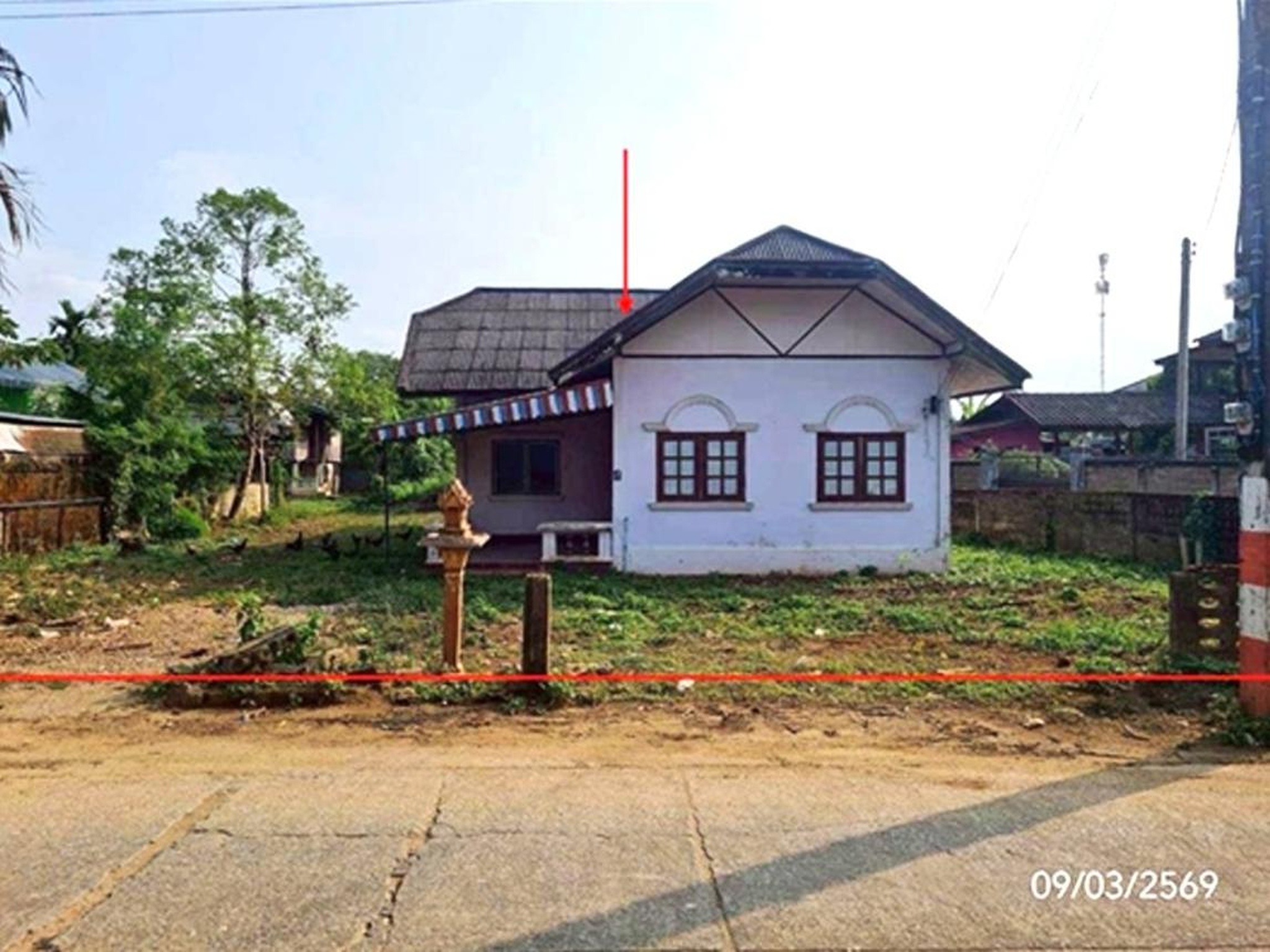ทรัพย์สถาบันโดย KASIKORNBANK บ้านเดี่ยว ซอย14 ถนนสายเชียงราย - แม่สาย (ทล.1)