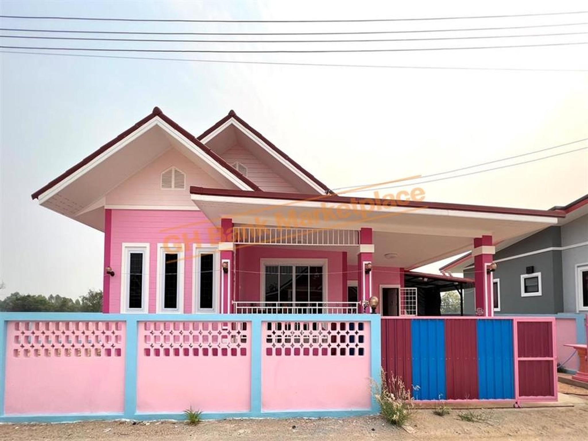 ทรัพย์สถาบันโดย GHB บ้านเดี่ยว เมืองลำพูน ลำพูน