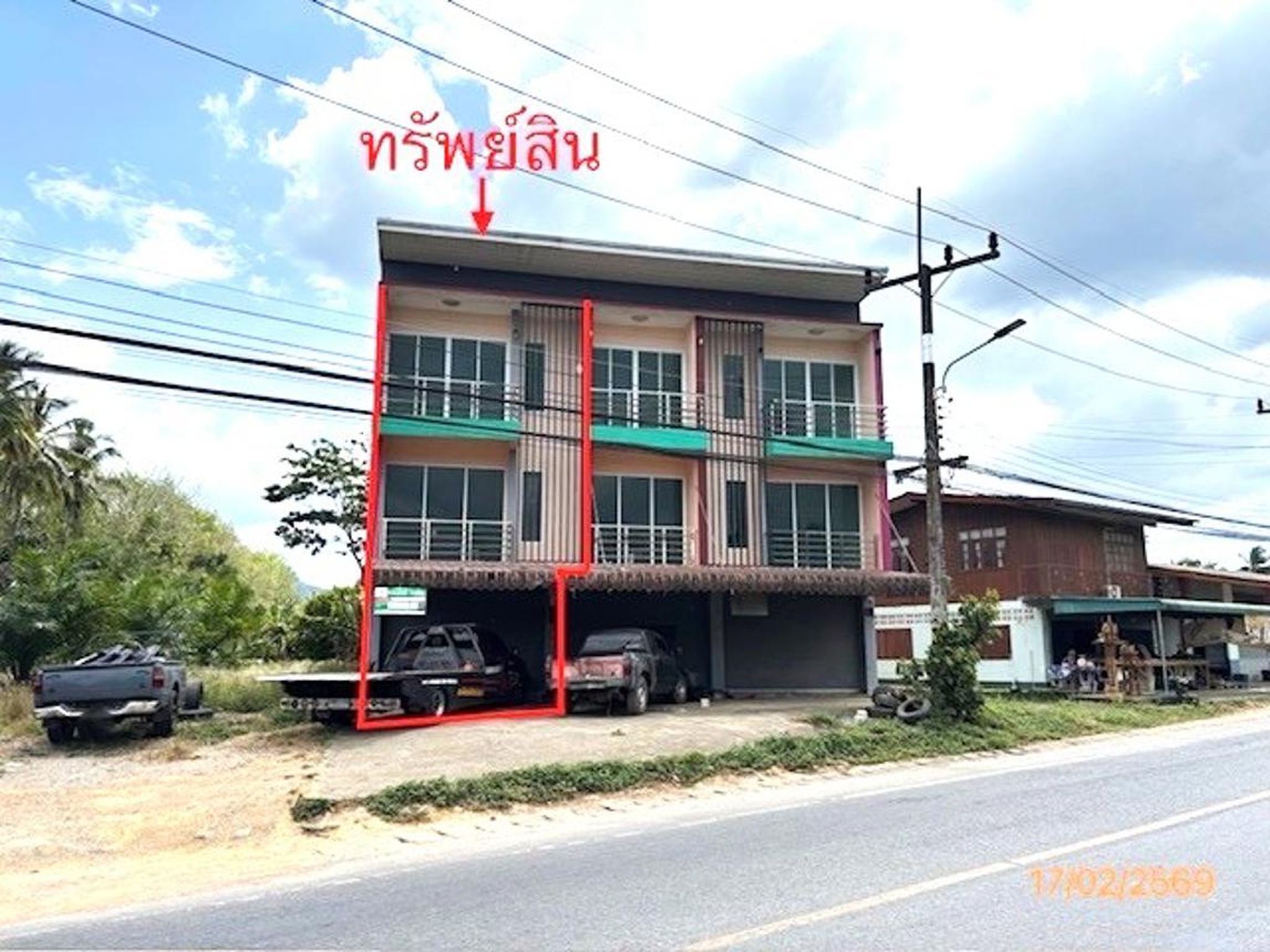 ทรัพย์สถาบันโดย KASIKORNBANK ตึกแถว-อาคารพาณิชย์ ถนนสายพุนพิน-คีรีรัฐนิคม (ทล.4274)