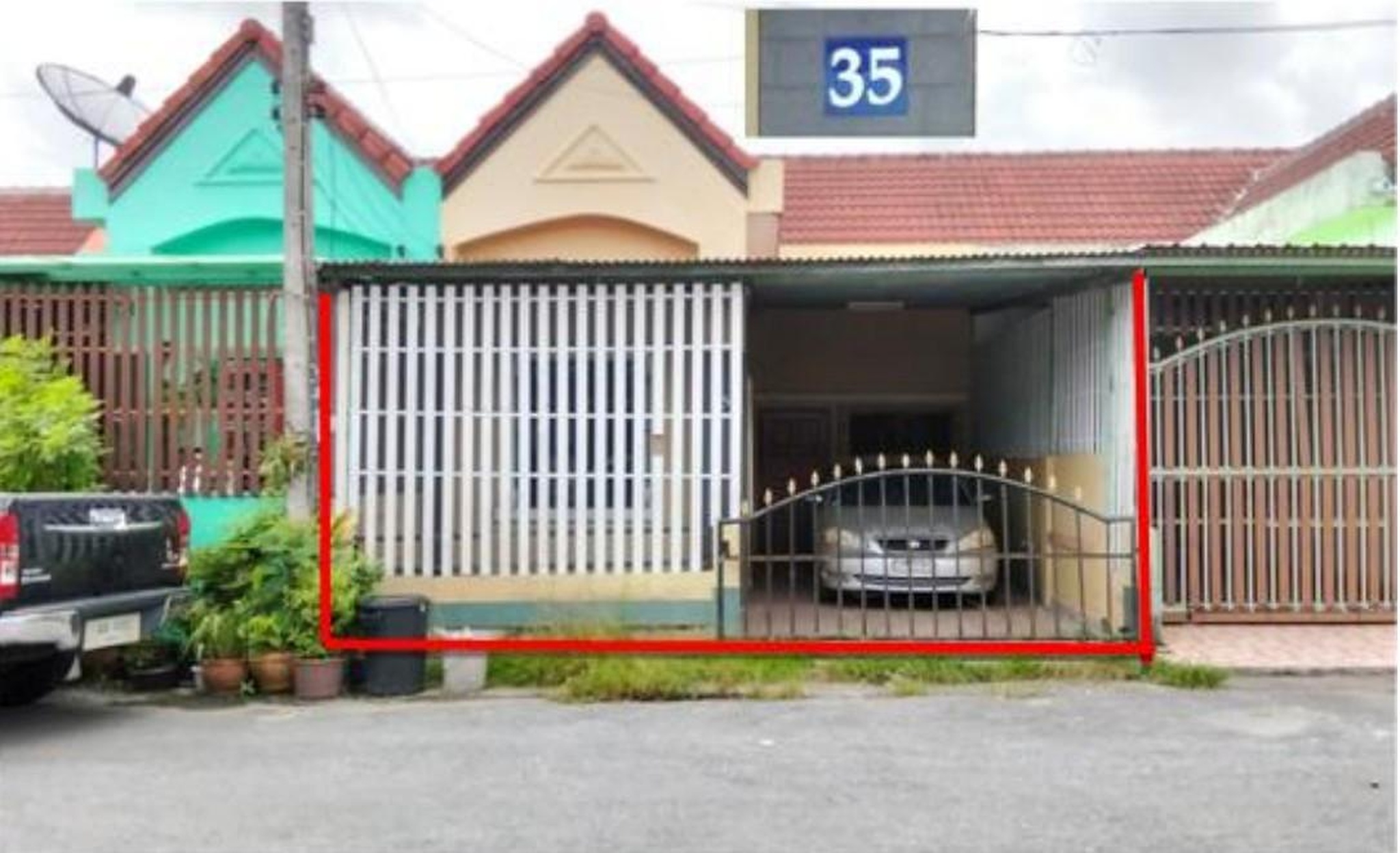 ทรัพย์สถาบันโดย GHB ทาวน์เฮาส์ หาดใหญ่ สงขลา