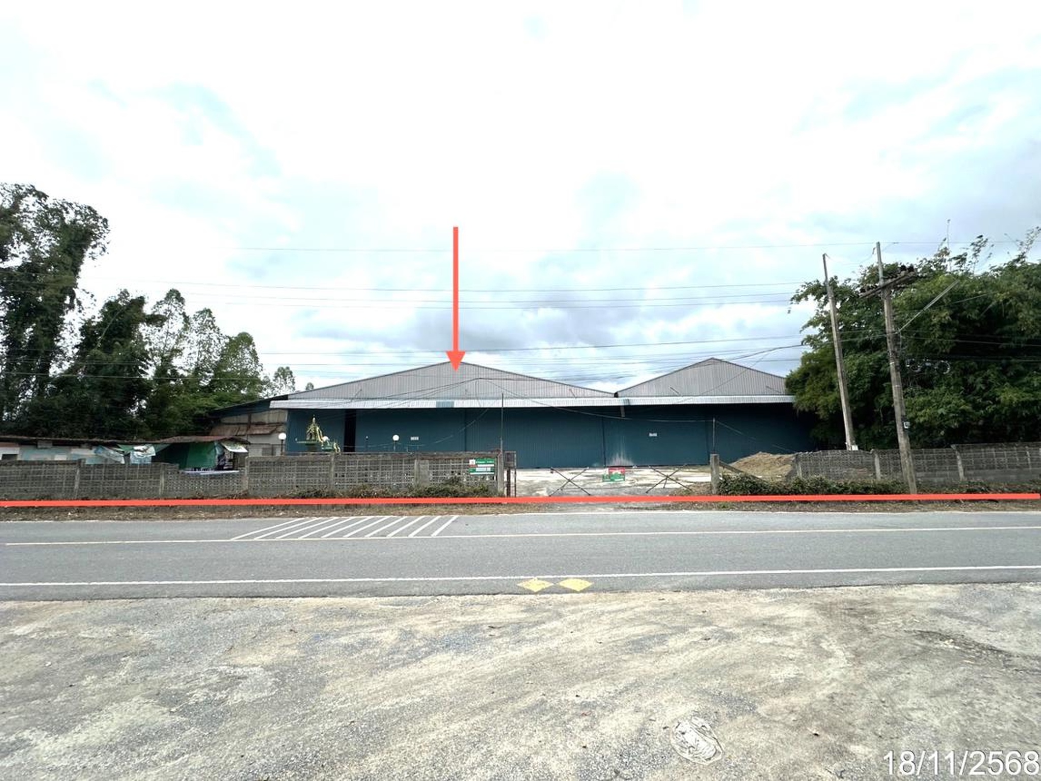 ทรัพย์สถาบันโดย KASIKORNBANK โกดัง/โรงงาน ถนนสายบ้านเนินกระพี้ - บ้านหาดสูง (นว.4004)