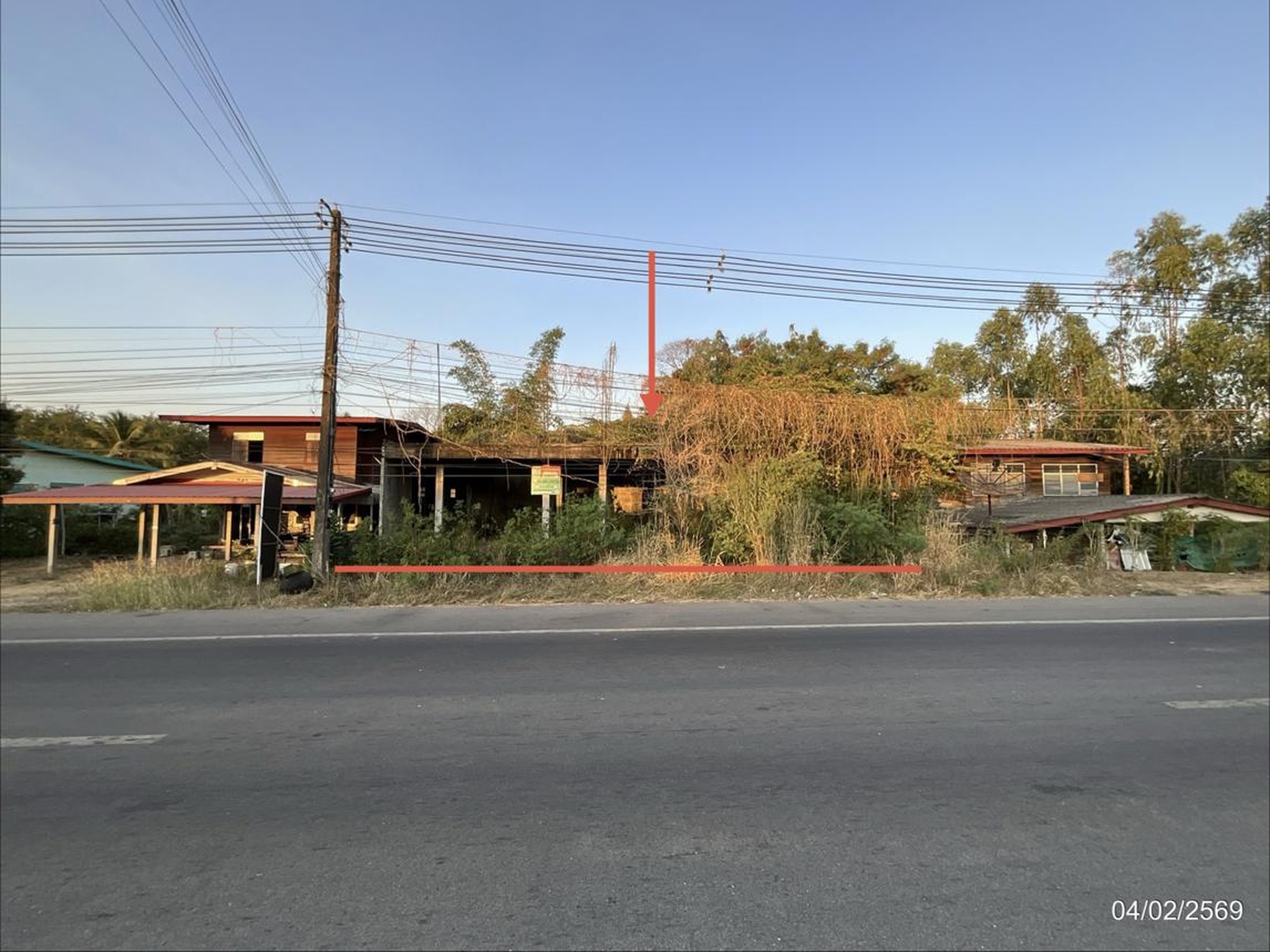 ทรัพย์สถาบันโดย KASIKORNBANK ที่ดิน ถนนสายพังโคน - บึงกาฬ (ทล.222)