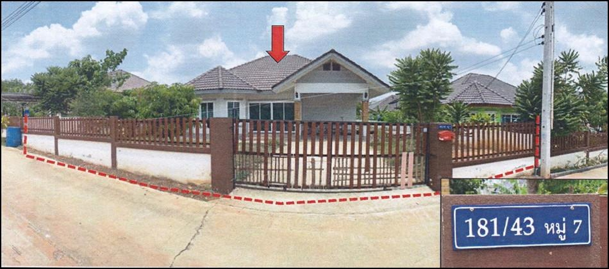 ทรัพย์สถาบันโดย GHB บ้านเดี่ยว แก้วฟ้า2 เฟส1