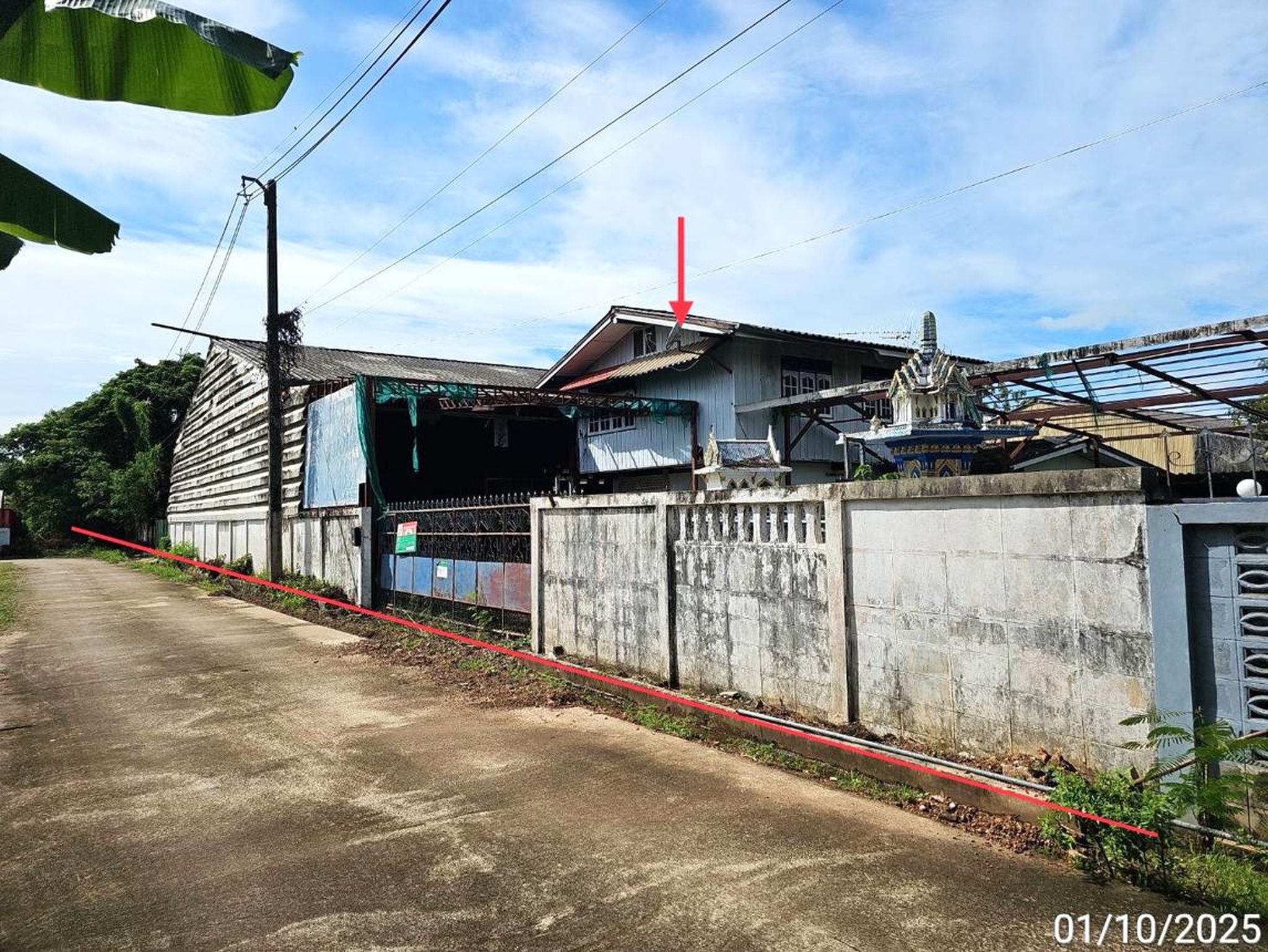 ทรัพย์สถาบันโดย KASIKORNBANK โกดัง/โรงงาน ถนนทางเข้าค่ายสมเด็จพระบรมไตรโลกนารถ