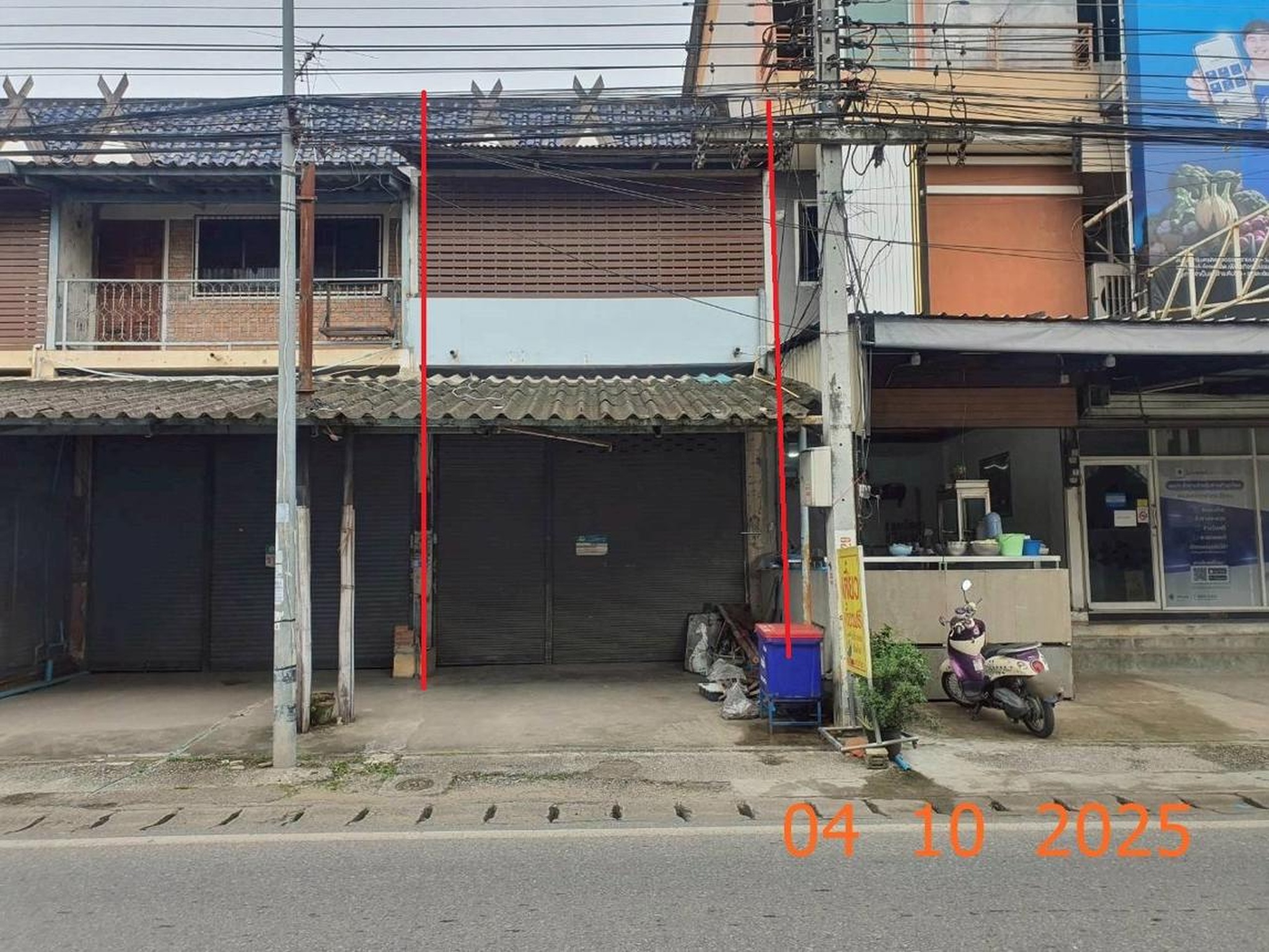 ทรัพย์สถาบันโดย KASIKORNBANK ตึกแถว-อาคารพาณิชย์ ถนนสายบ่อสร้าง - ดอยสะเก็ด (ทล.1014)
