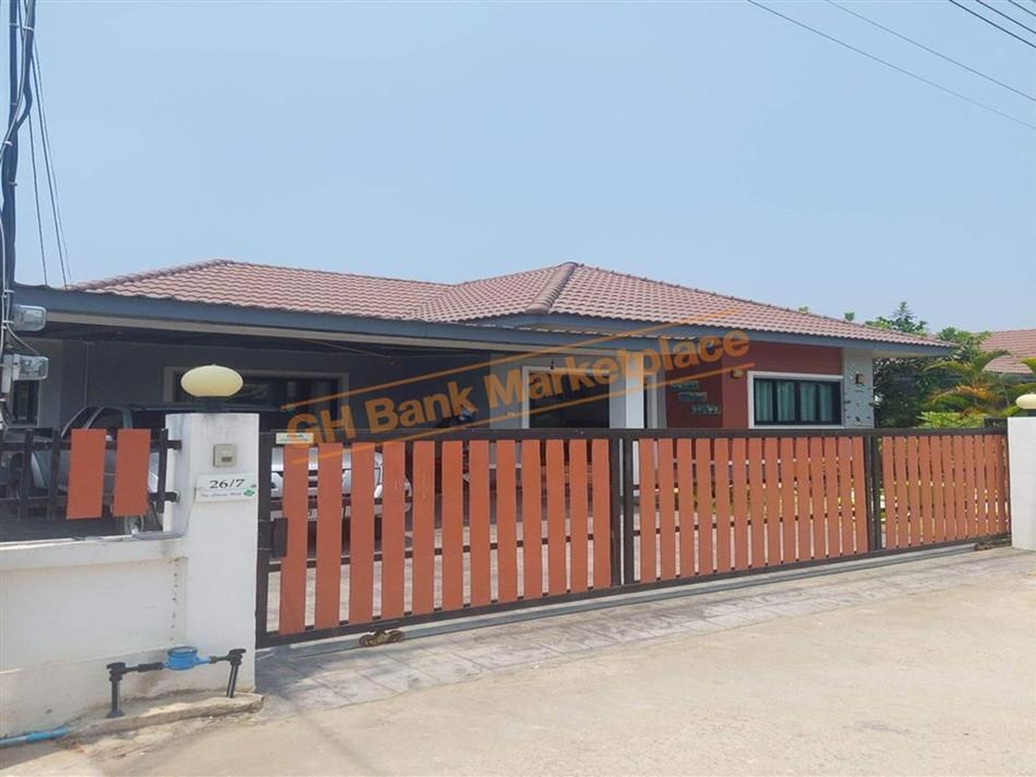 ทรัพย์สถาบันโดย GHB บ้านเดี่ยว เมืองลำพูน ลำพูน