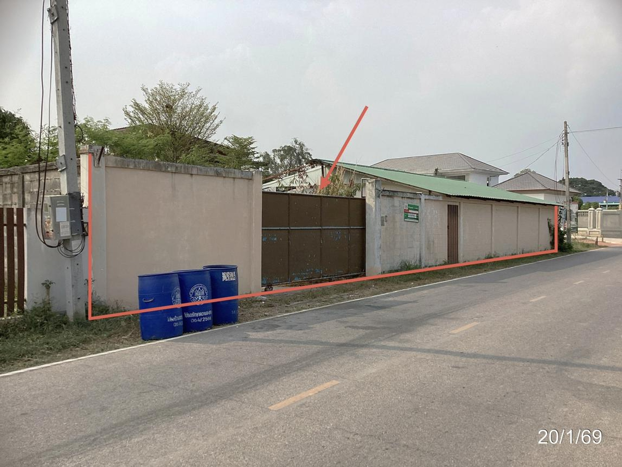 ทรัพย์สถาบันโดย KASIKORNBANK โกดัง/โรงงาน ถนนสายสามเรือน - บางป่า