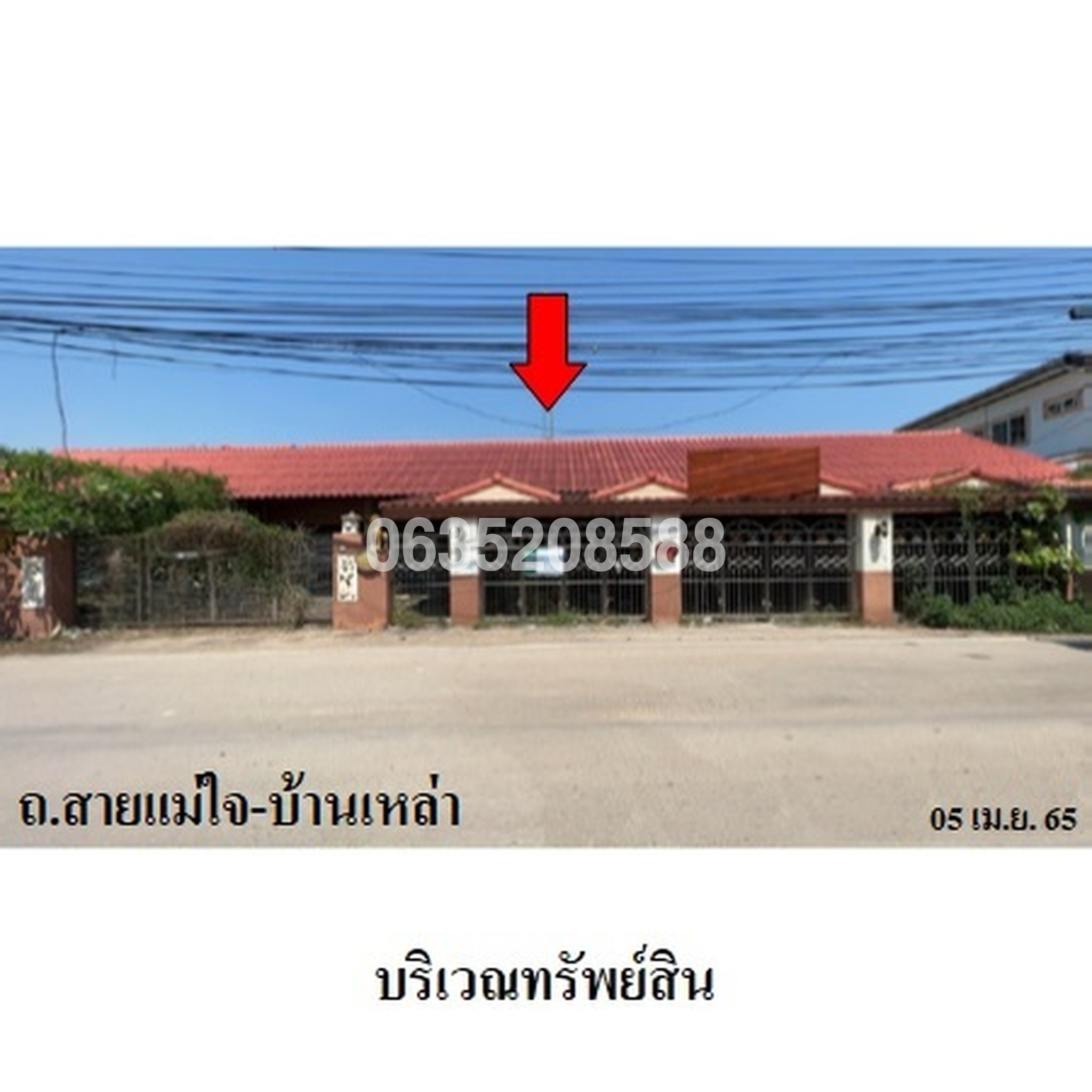 ขายบ้านเดี่ยว ถนนแม่ใจ-บ้านเหล่า