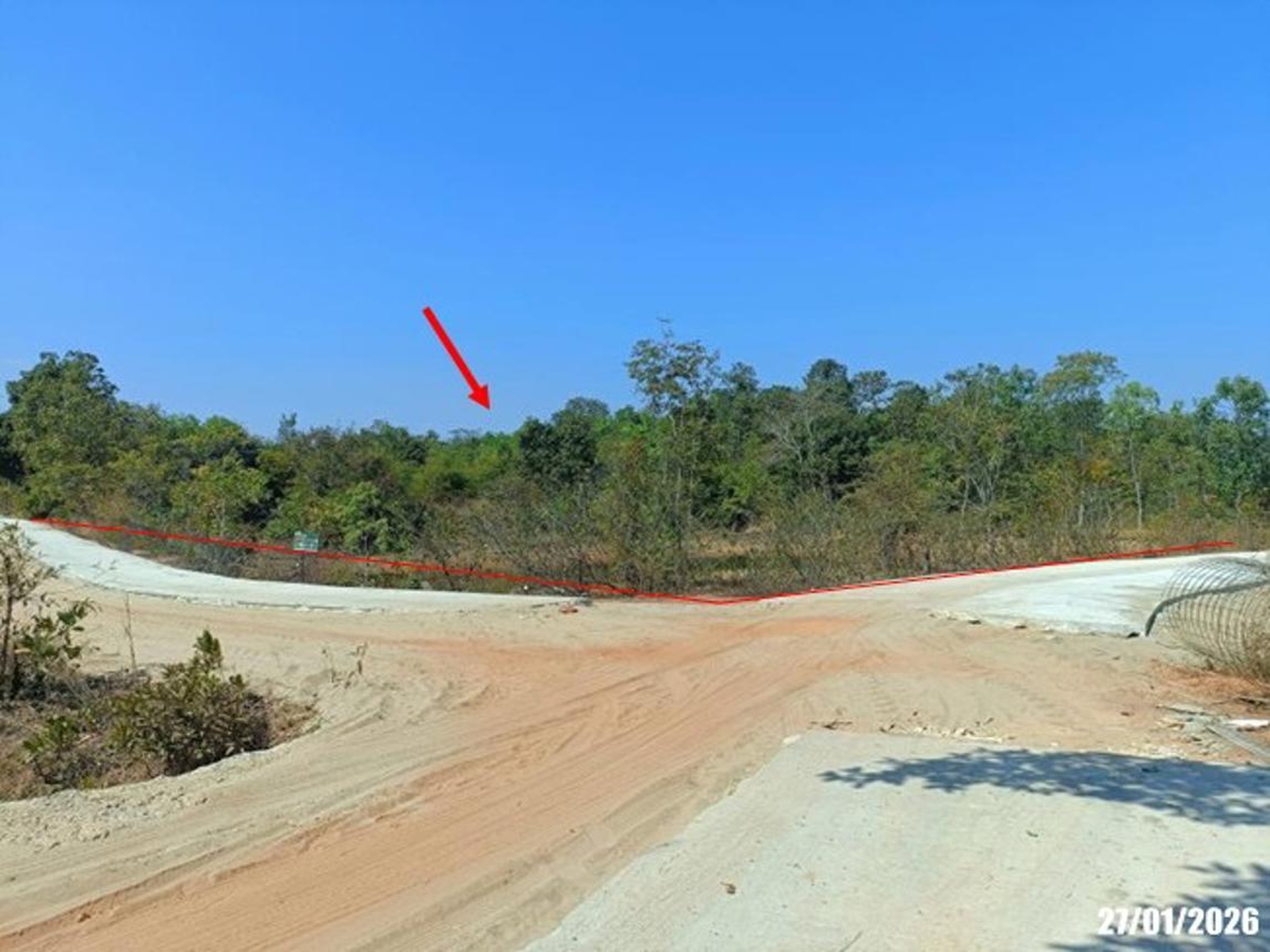ทรัพย์สถาบันโดย KASIKORNBANK ที่ดิน ถนนสายพังโคน - บึงกาฬ (ทล.222)