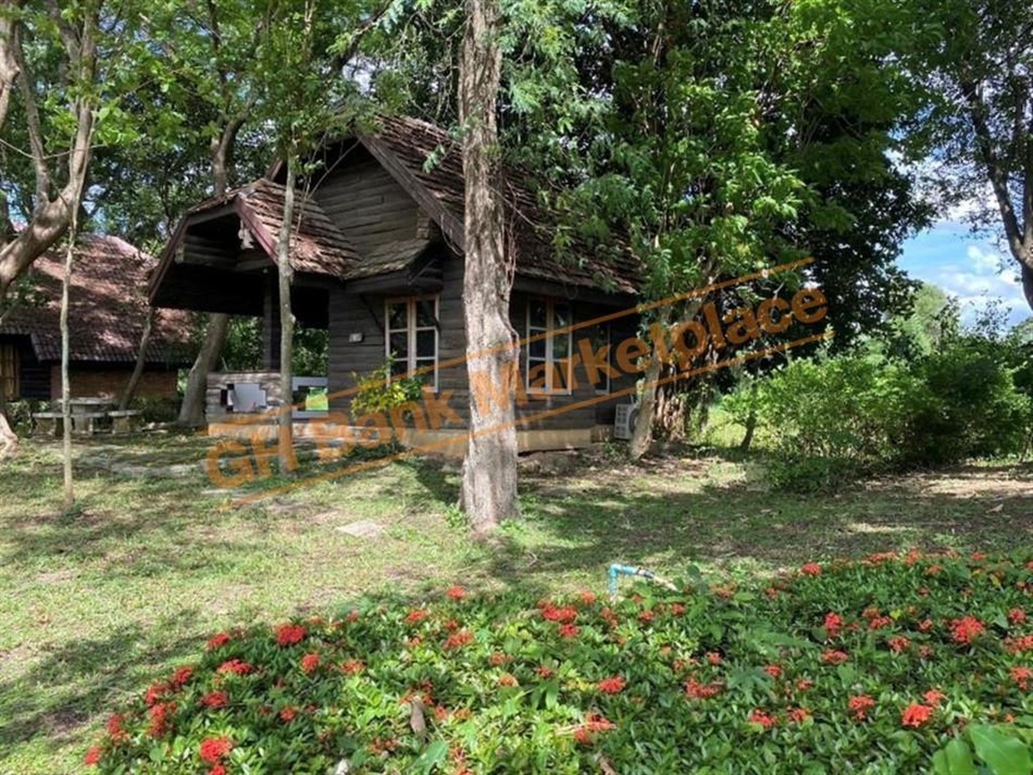 ทรัพย์สถาบันโดย GHB บ้านเดี่ยว ด่านมะขามเตี้ย กาญจนบุรี