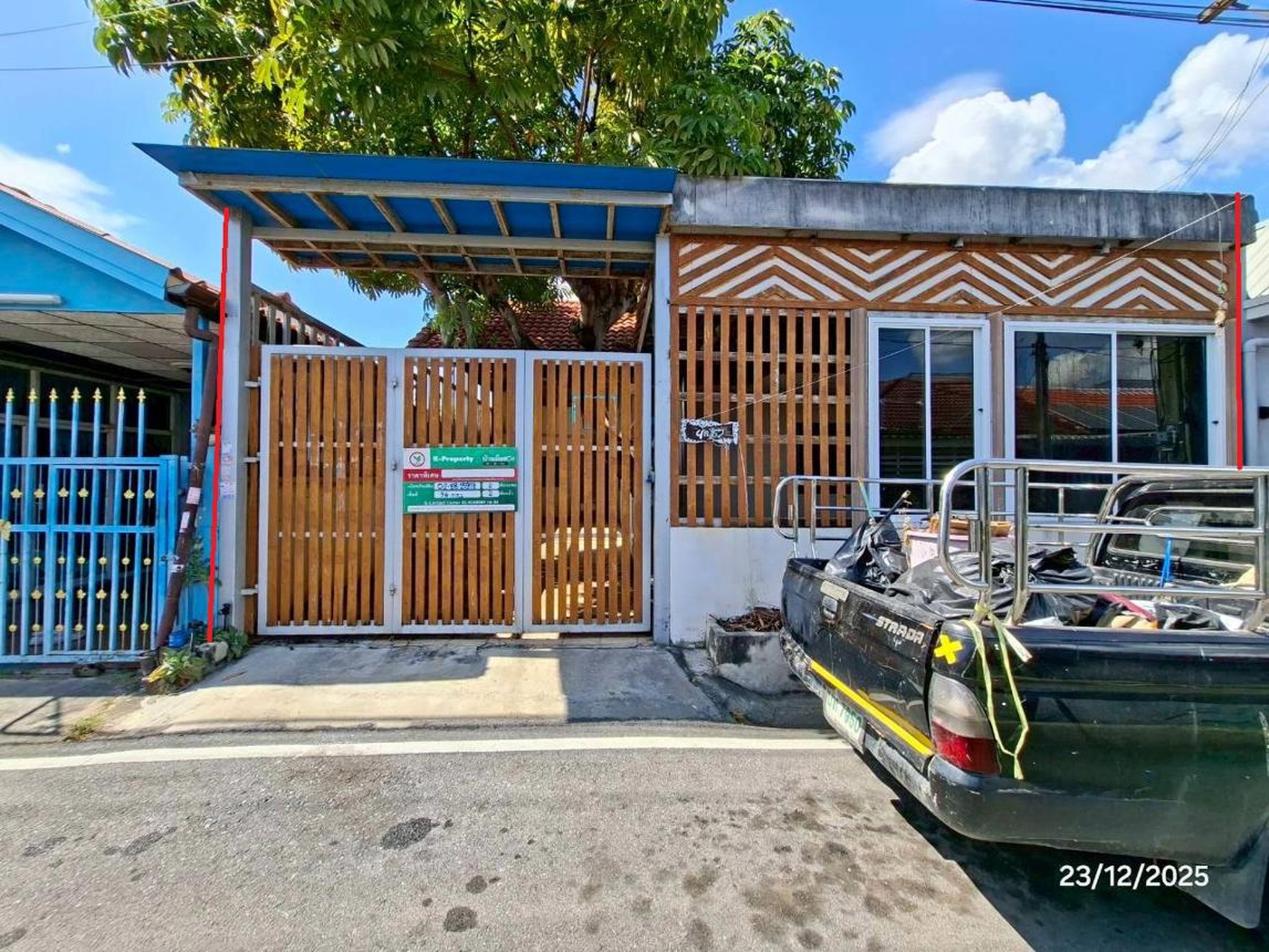 ทรัพย์สถาบันโดย KASIKORNBANK บ้านเดี่ยว ซอยภายในโครงการ ถนนเลียบคลองรังสิตประยูรศักดิ์