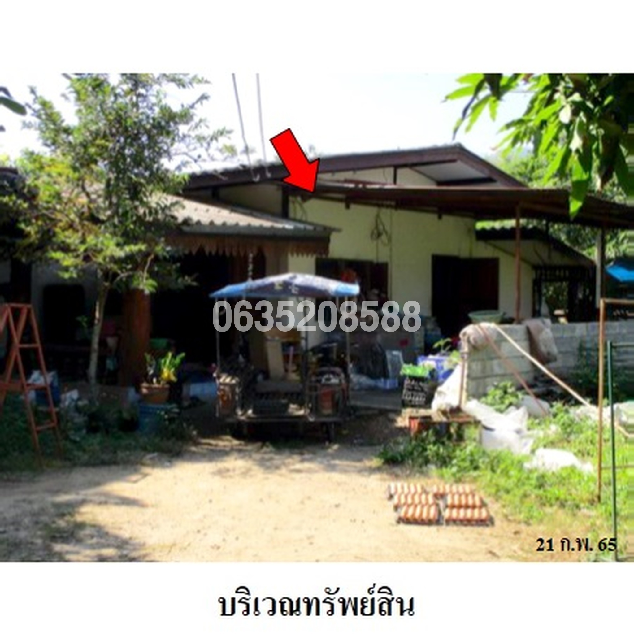 ขายบ้านเดี่ยว ซอยป่าป๋วย 34 ถนนสายบ้านโฮ่ง-บ้านหนองเขียด (ลพ.3004)
