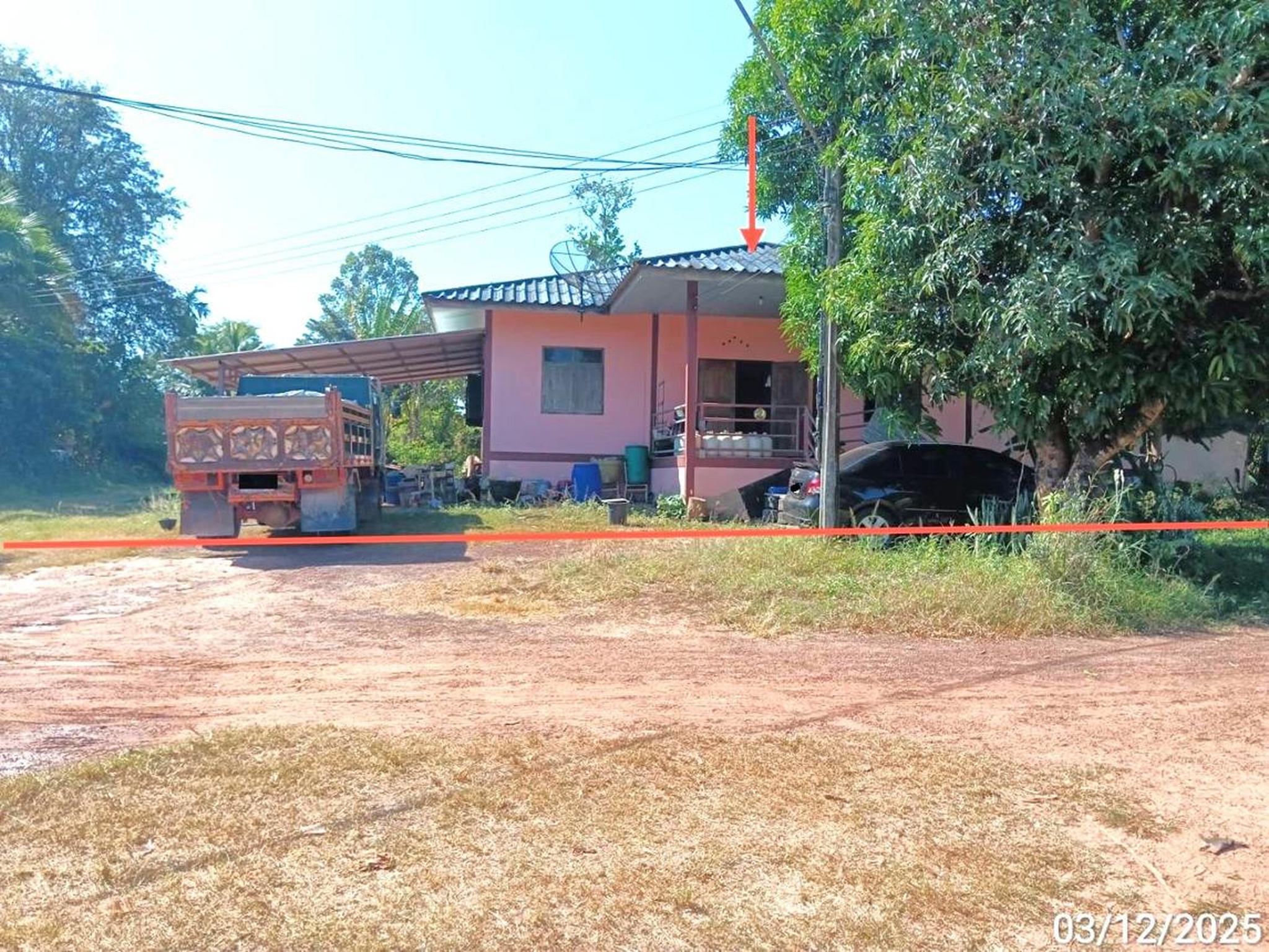 ทรัพย์สถาบันโดย KASIKORNBANK บ้านเดี่ยว ซอยตรอกเนียม 3 ถนนสายบ้านสระดู่-สะพานหิน (ปจ.2030)