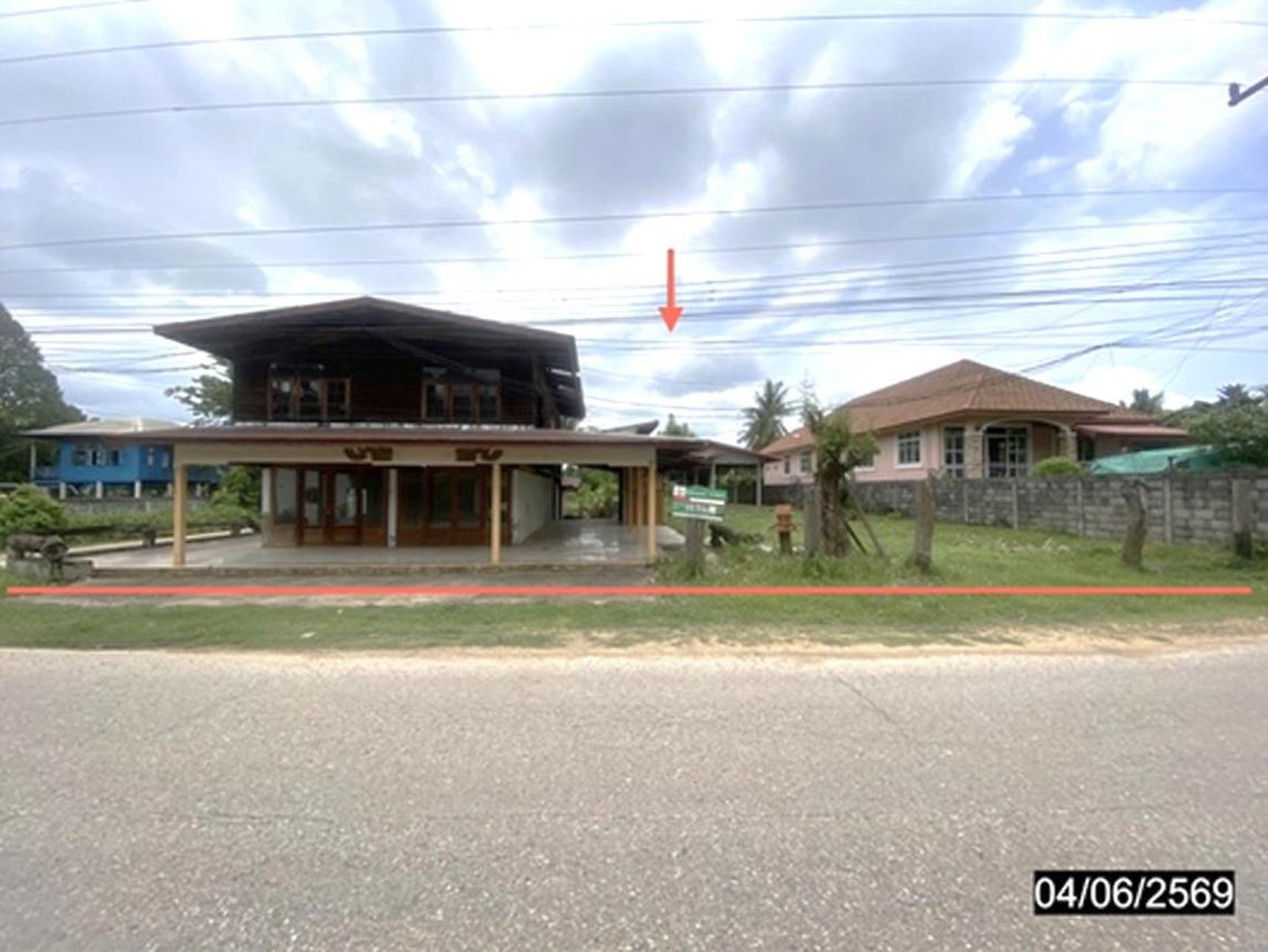 ทรัพย์สถาบันโดย KASIKORNBANK บ้านเดี่ยว ถนนสายบ้านเหล่าหลวง-บ้านท่าสีไค