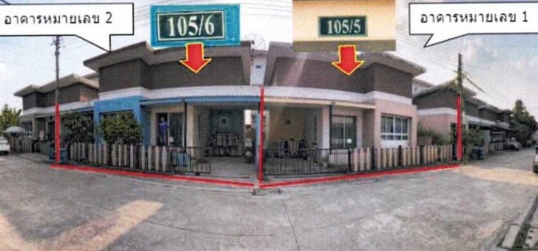 ทรัพย์สถาบันโดย GHB บ้านแฝด ปาลิกา โมเดิร์น ทาวน์