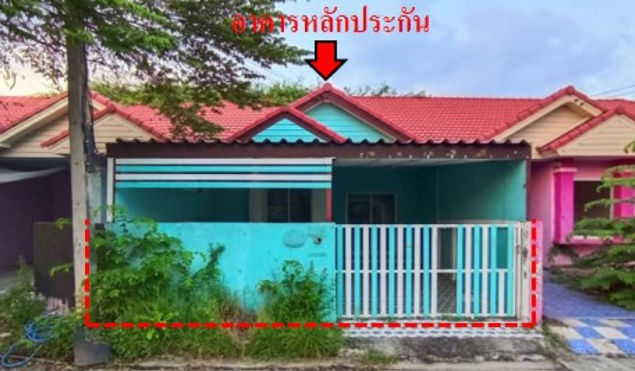 ทรัพย์สถาบันโดย GHB ทาวน์เฮาส์ บางปะอิน พระนครศรีอยุธยา