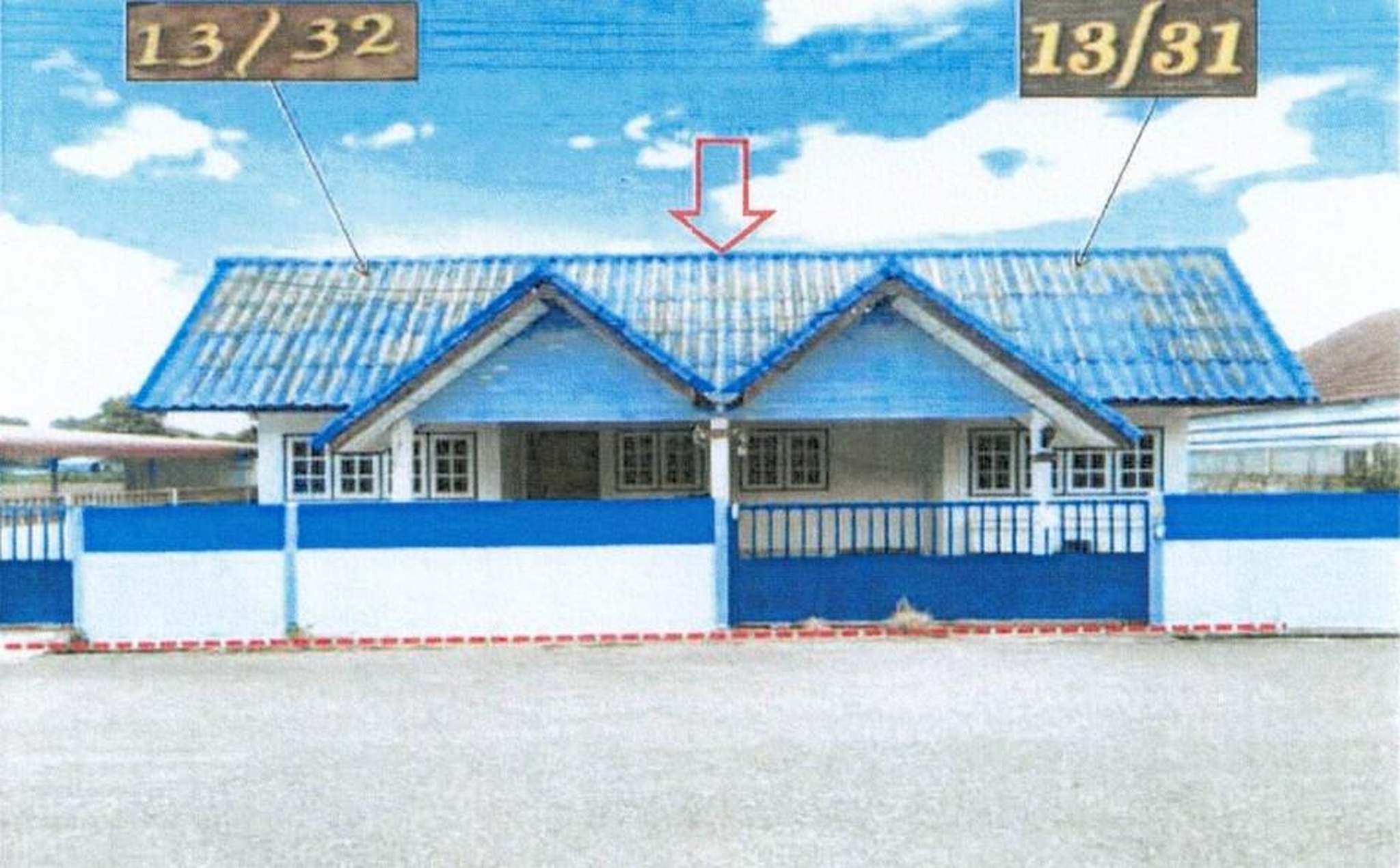 ทรัพย์สถาบันโดย GHB บ้านแฝด ซอยม.โลกกว้าง5 ถนนสายรางม่วง-หนองชะนาง