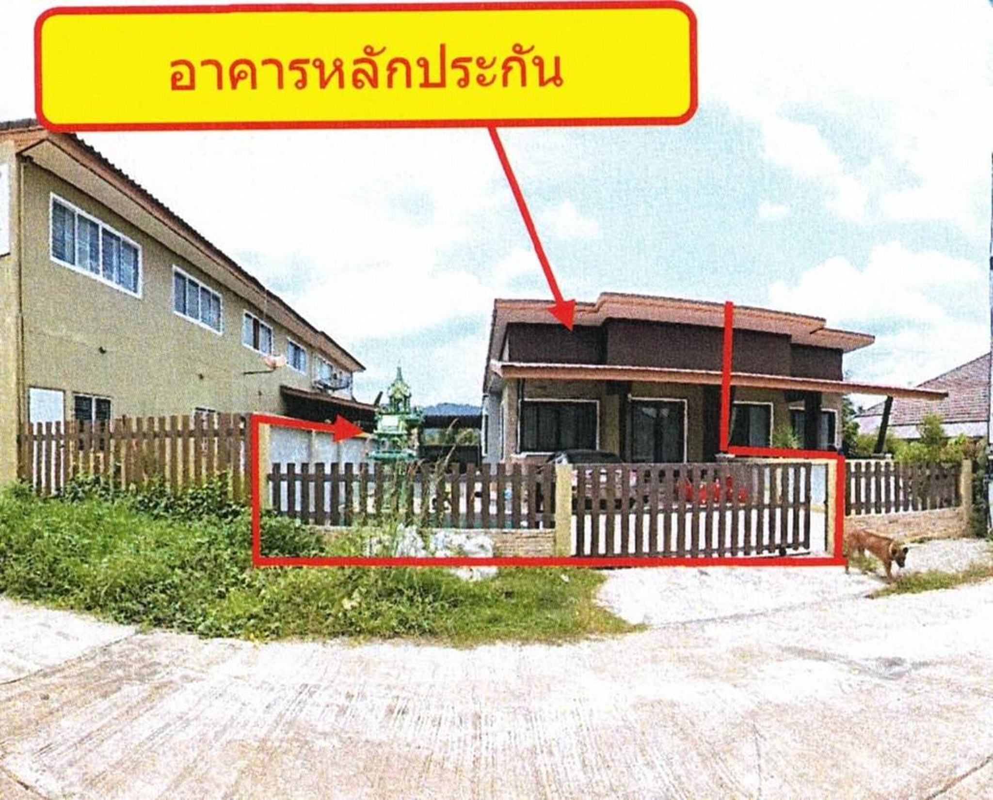ทรัพย์สถาบันโดย GHB บ้านแฝด ปาริชาติ