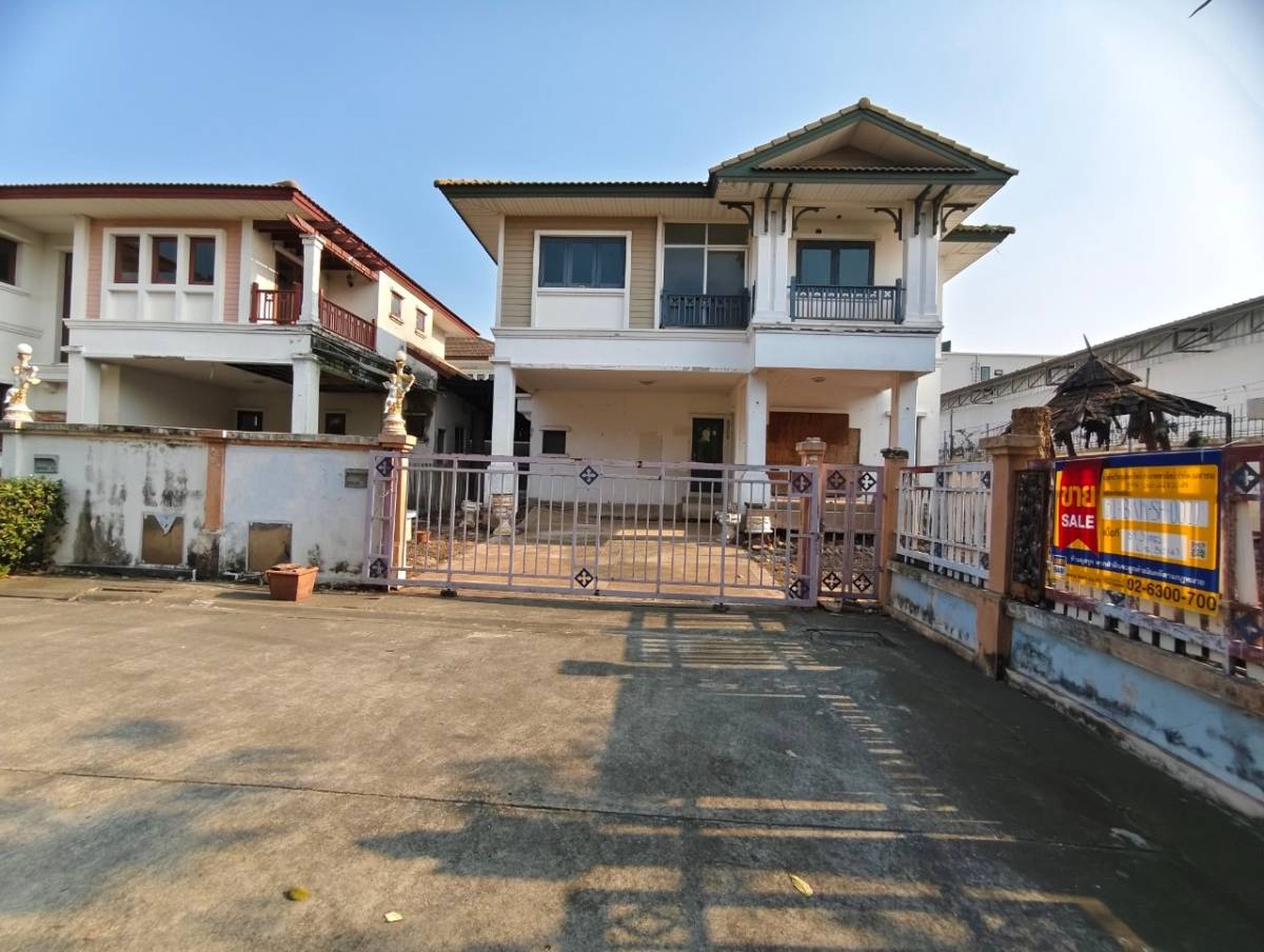 💟 บ้านเดี่ยว โครงการบ้านฟ้ากรีนพาร์ค รอยัล ธนบุรีรมย์ ทุ่งครุ  💟