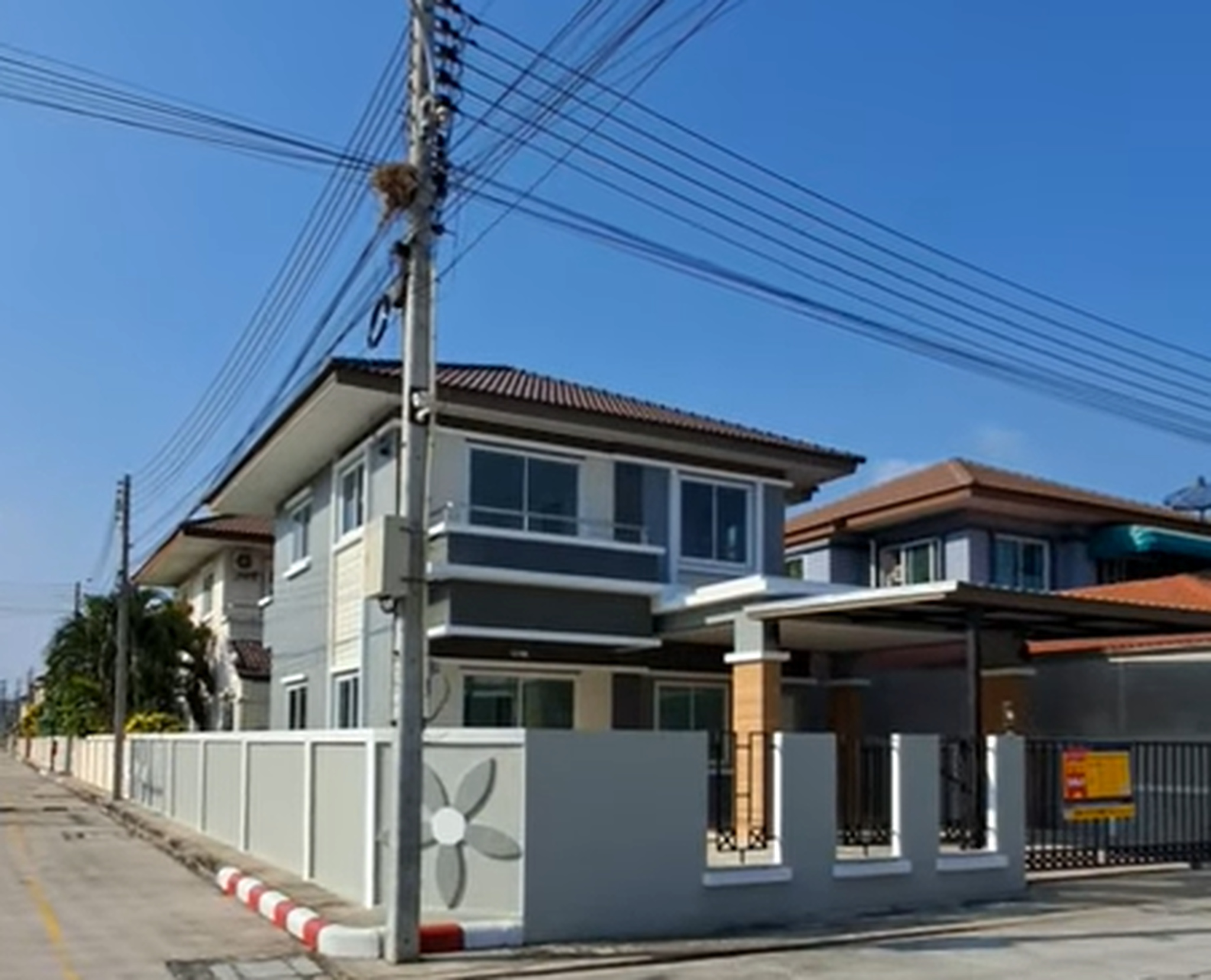 💟 บ้านเดี่ยว โครงการศรีเทพไทยพาร์ควิวล์ บางปะกง : ปรับปรุงใหม่ 💟