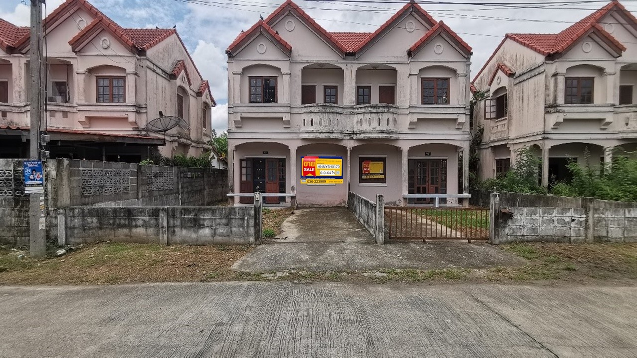 💟 บ้านแฝด 2 ชั้น โครงการบ้านสวนแสนสุข องครักษ์ 💟