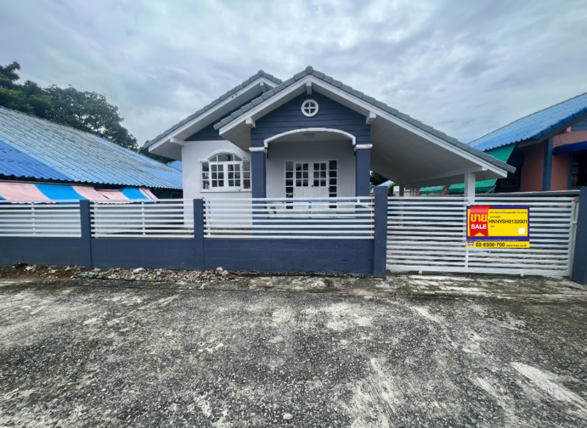 💟 บ้านเดี่ยวชั้นเดียว โครงการบ้านสวนแสนสุข องครักษ์ 💟