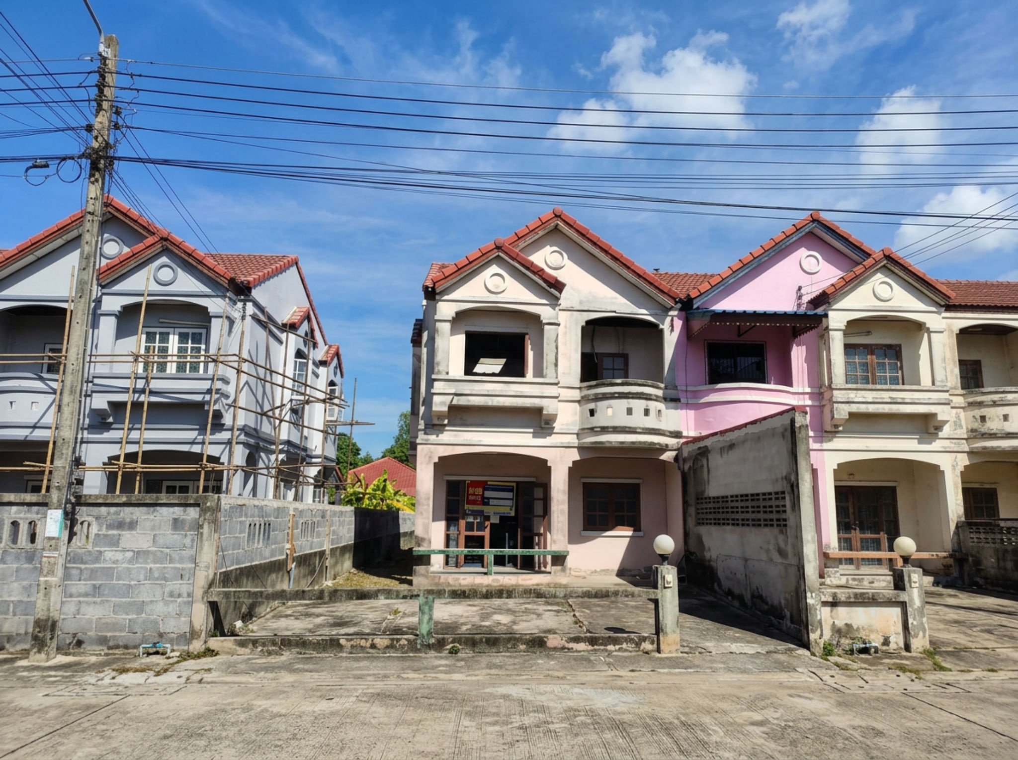💟 บ้านแฝด โครงการบ้านสวนแสนสุข องครักษ์ 💟