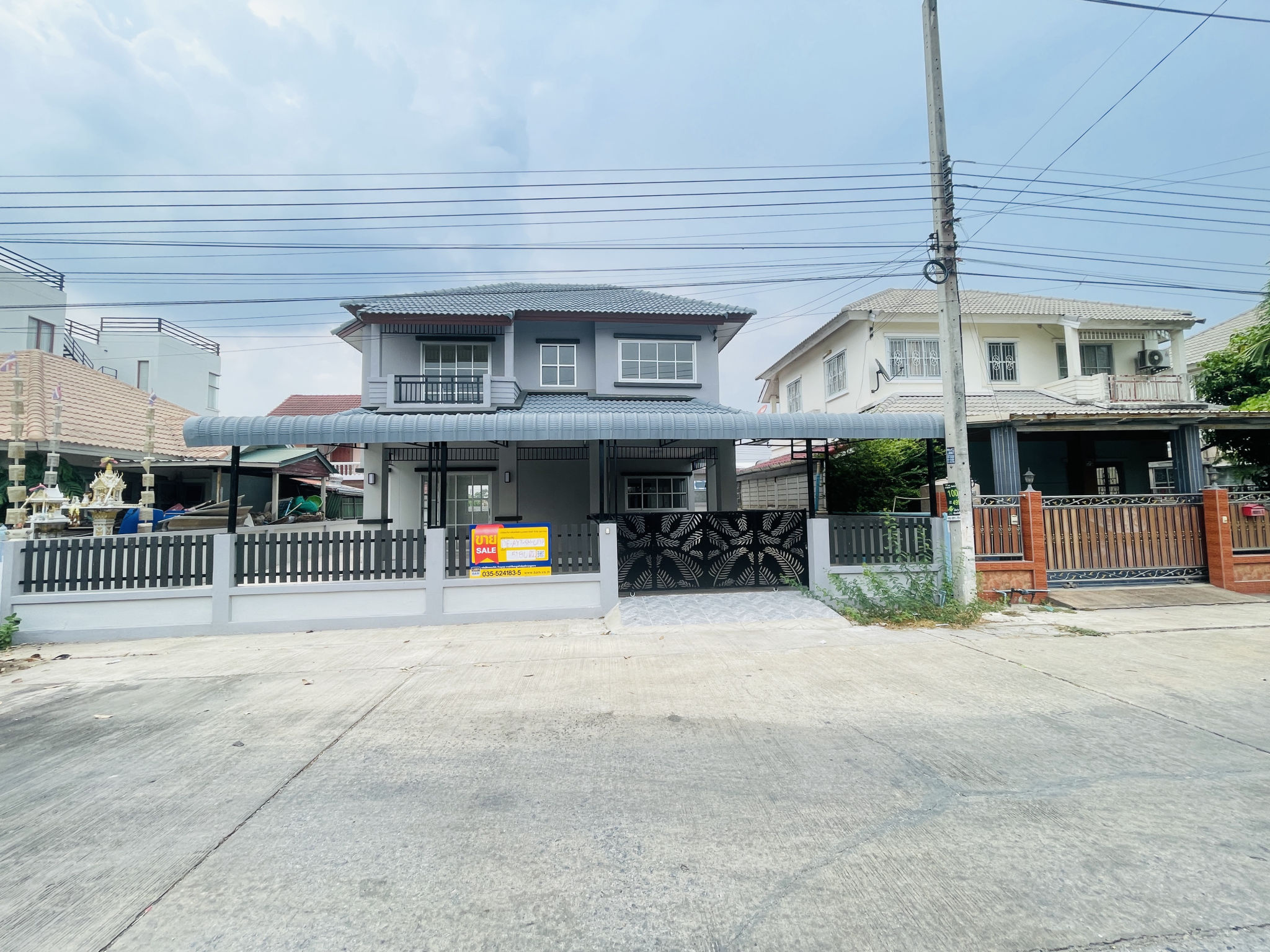 💟 บ้านเดี่ยว 2 ชั้น  โครงการบ้านนราวัลย์ วังน้อย : ปรับปรุงใหม่  💟