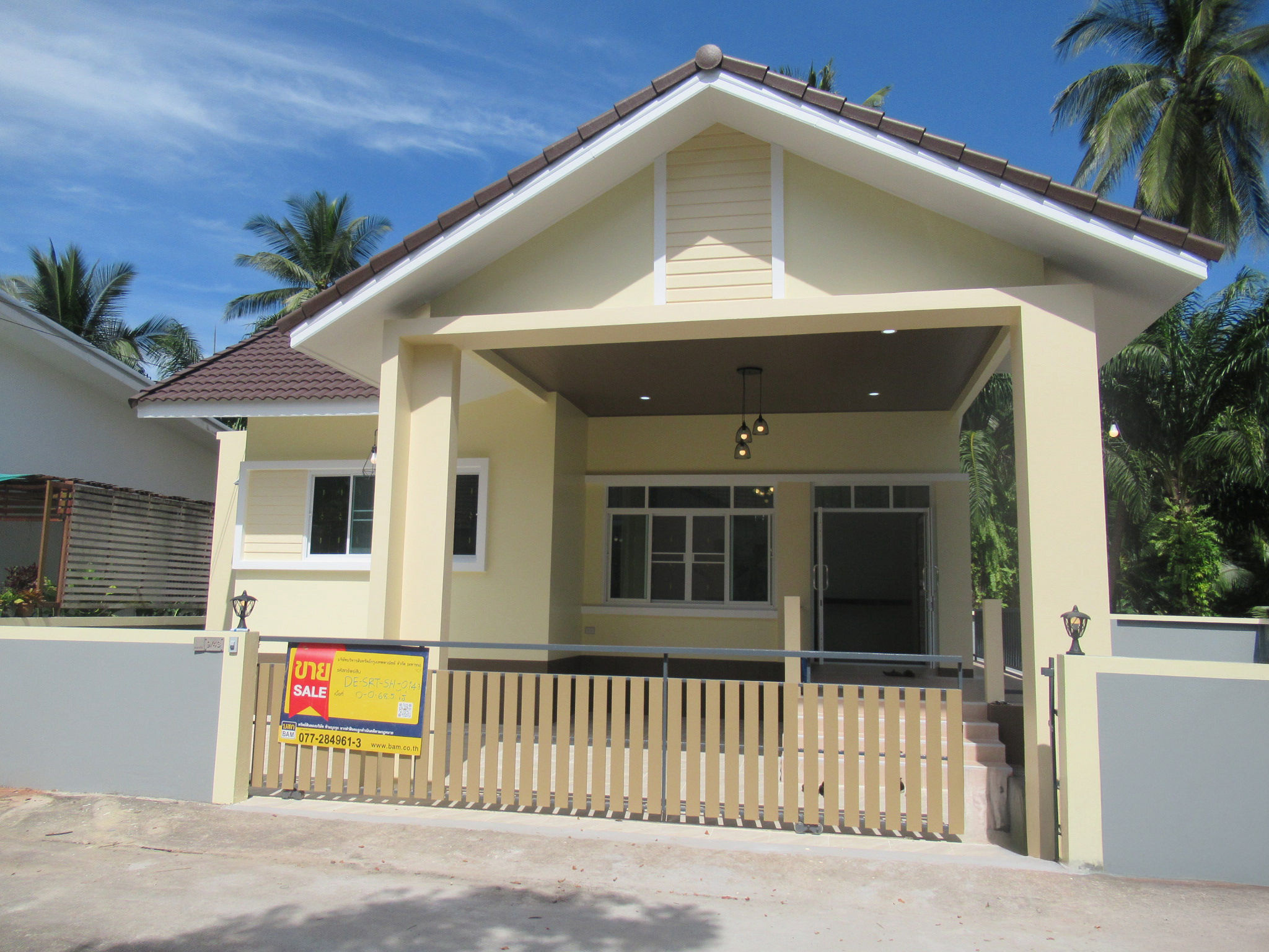 💟 บ้านเดี่ยว โครงการธาราศิริ บางใบ้ไม้ เมืองสุราษฎร์ธานี : ปรับปรุงใหม่  💟