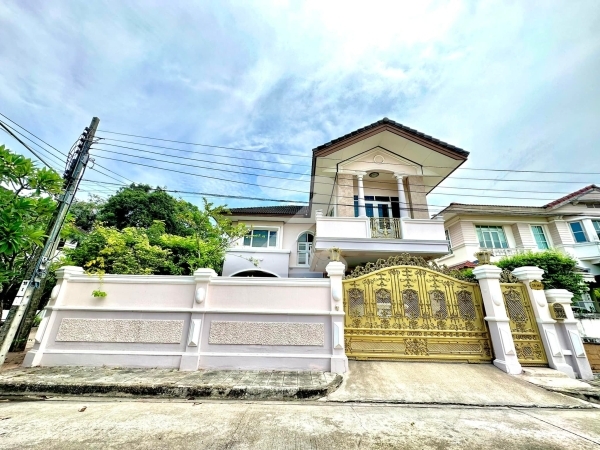 ขายบ้านเดี่ยว หมู่บ้านนันทวัน พระราม2 ซอย 82 โครงการโดยแลนด์แอนด์เฮาส์ แปลงหัวมุม : เจ้าของขายเอง (งดรับนายหน้า)