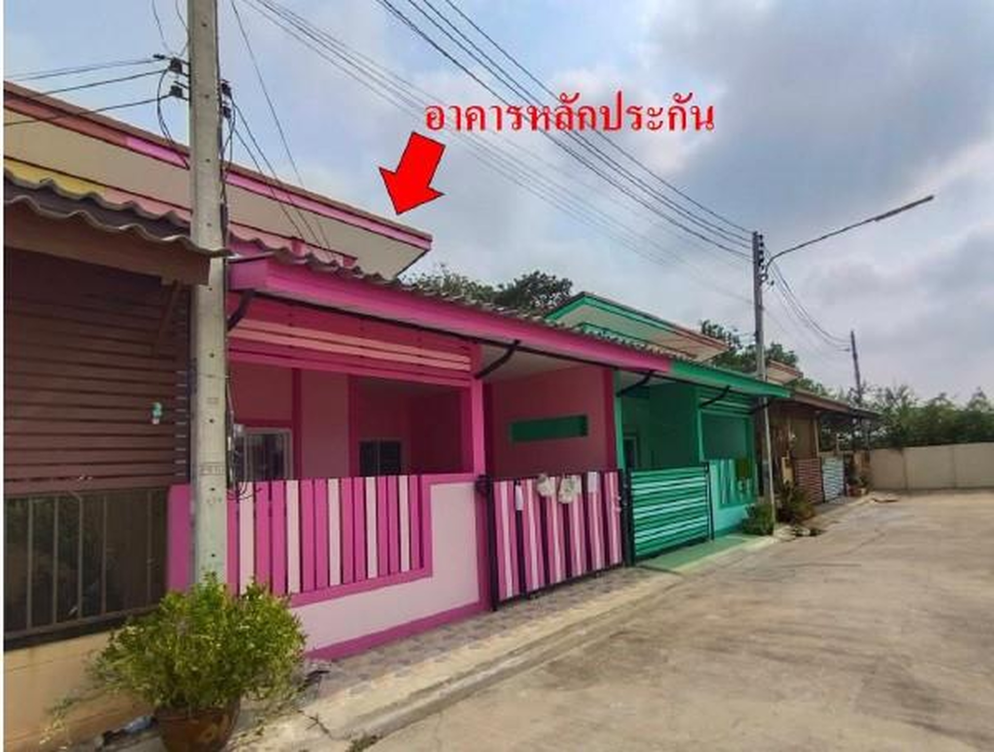 ทรัพย์สถาบันโดย GHB ทาวน์เฮาส์ บีเคลัคกี้โฮม 2 (BK Lucky Home 1)
