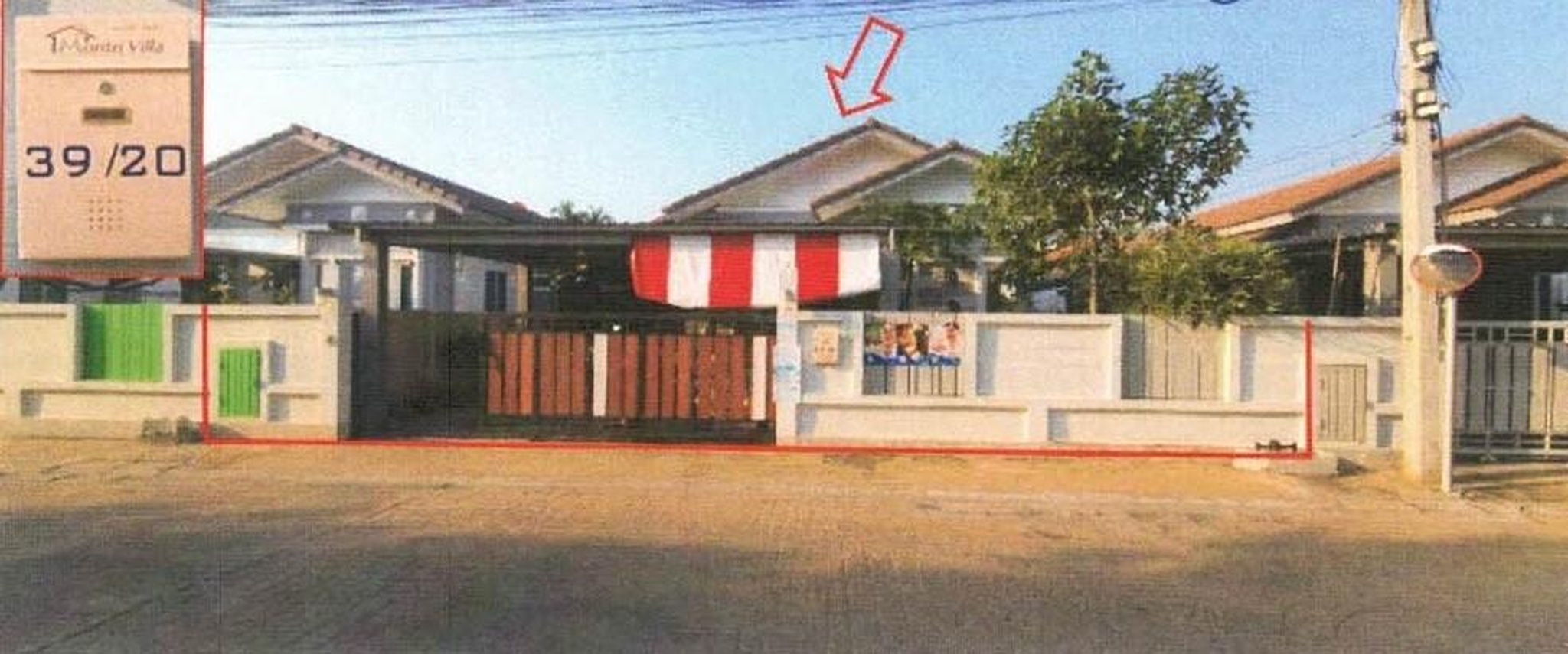 ทรัพย์สถาบันโดย GHB บ้านเดี่ยว มนตรีพฤกษาชล 2(บ้านชลพฤกษ์) เฟส A