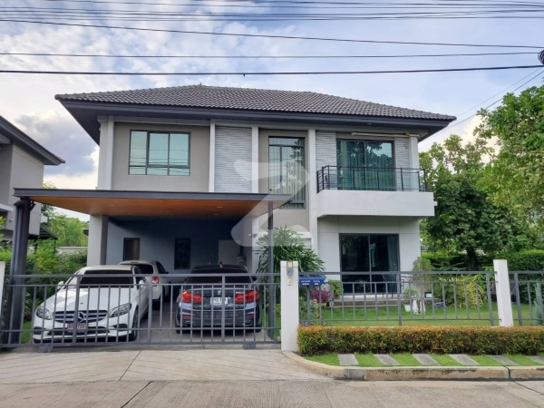 #เจ้าของขายเอง ขายบ้านเดี่ยว Venue พระราม 5  (Venue Rama 5)จาก SC ASSET  บ้านหน้าโครงการ แปลงหัวมุมติดวงเวียนน้ำพุ (บ้านหันหน้าทิศใต้)   : เจ้าของขายเอง (งดรับนายหน้า)
