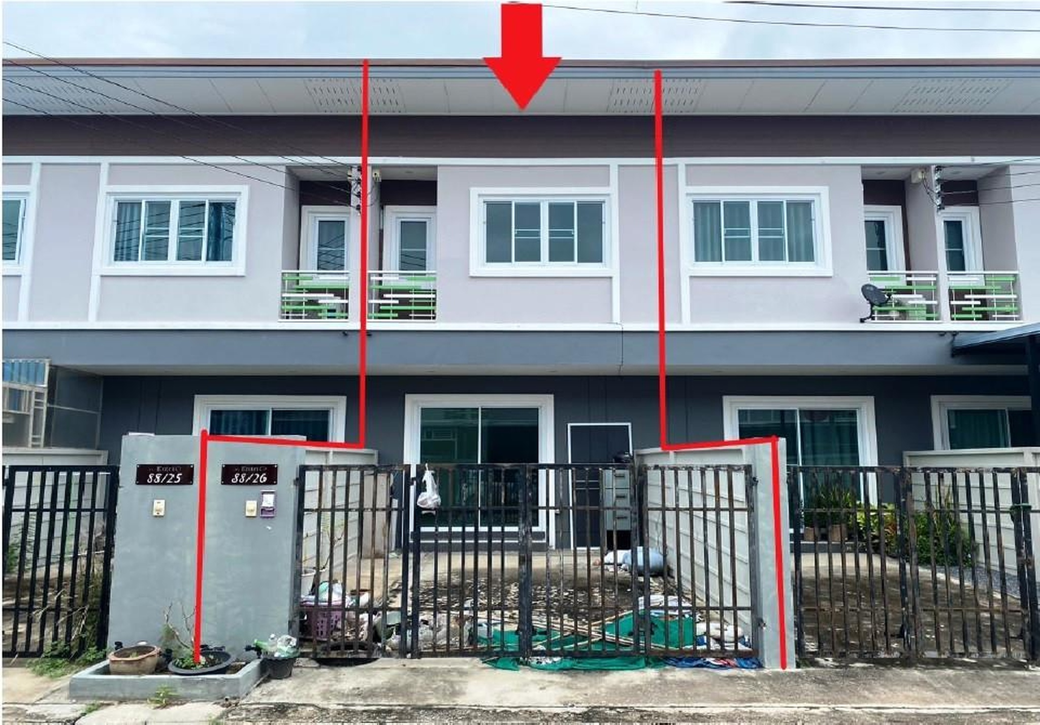ทรัพย์สถาบันโดย GHB ทาวน์เฮาส์ THE ENTRIO จังหวัดอุดรธานี