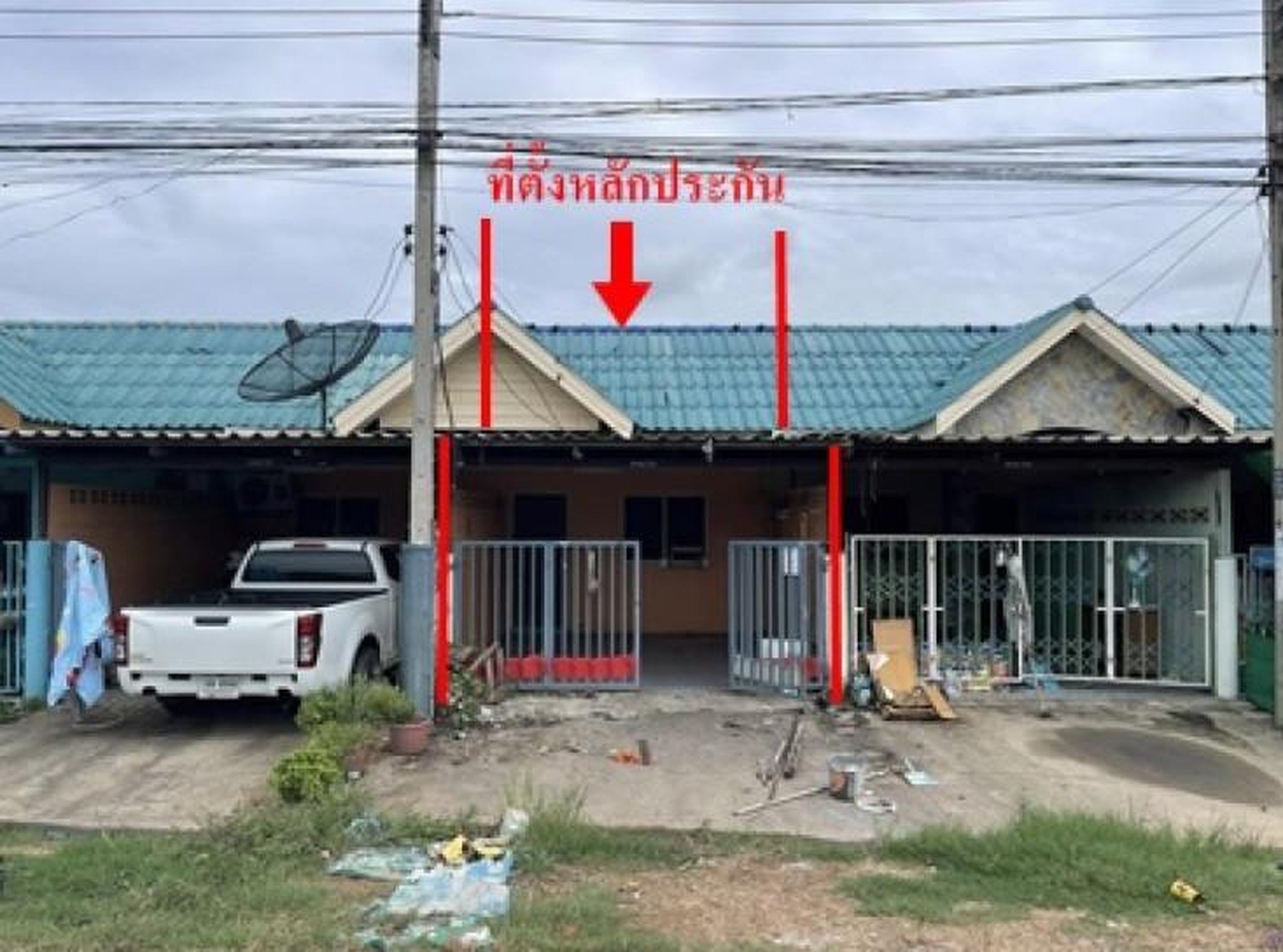 ทรัพย์สถาบันโดย GHB ทาวน์เฮาส์ ซอยถนนเลียบคลอง ถนนถ.ทล.ชนบท (อย.2033)