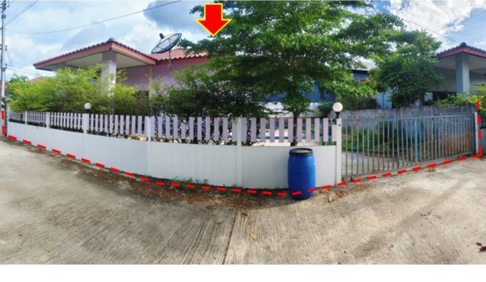 ทรัพย์สถาบันโดย GHB บ้านเดี่ยว ซอยวัดคลองร่วม ถนนทล.304