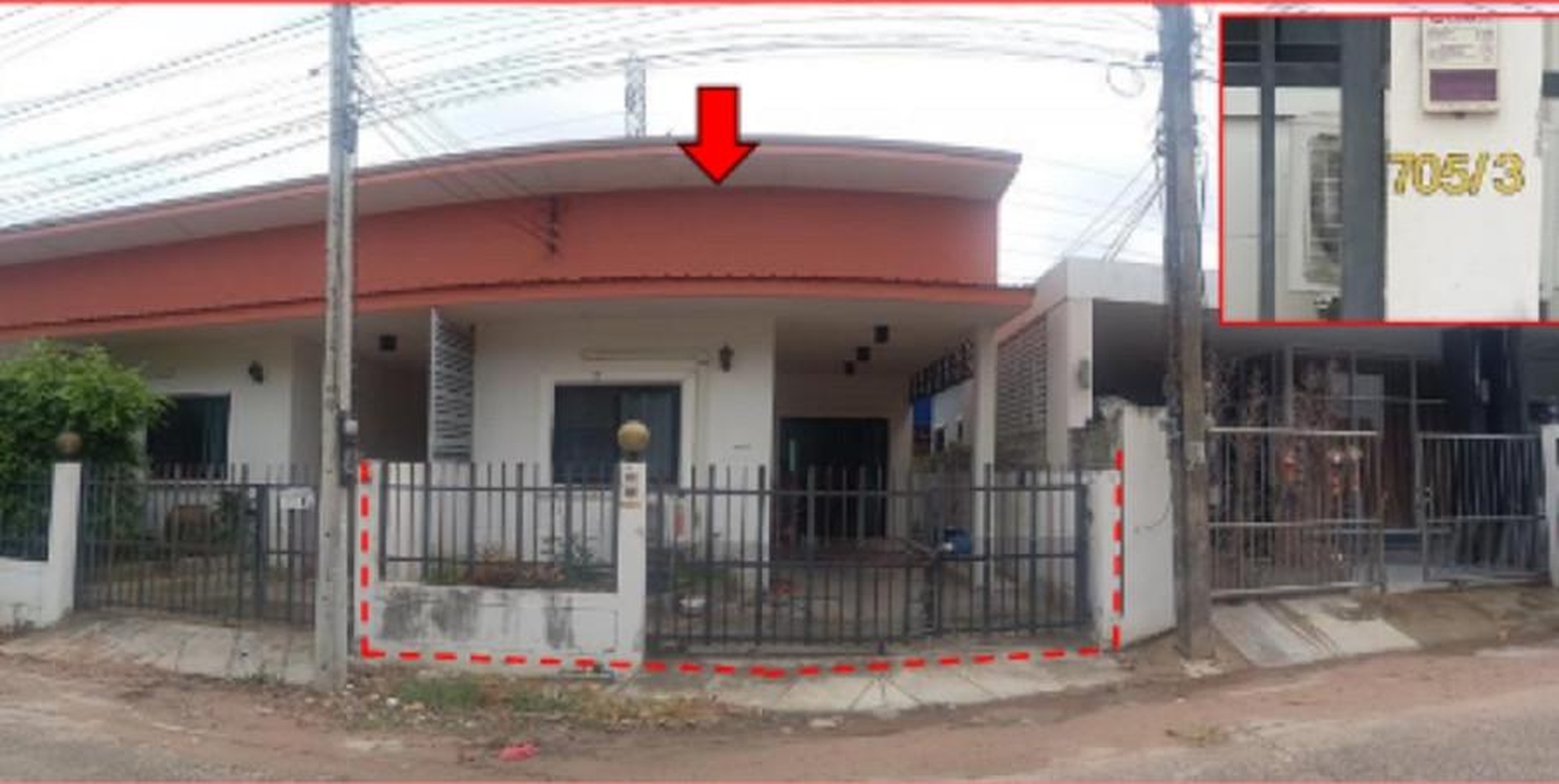 ทรัพย์สถาบันโดย GHB ทาวน์เฮาส์ ซอยถนน ยธ.บ้านยางใหญ่ ถนนมิตรภาพ(ทล.2)