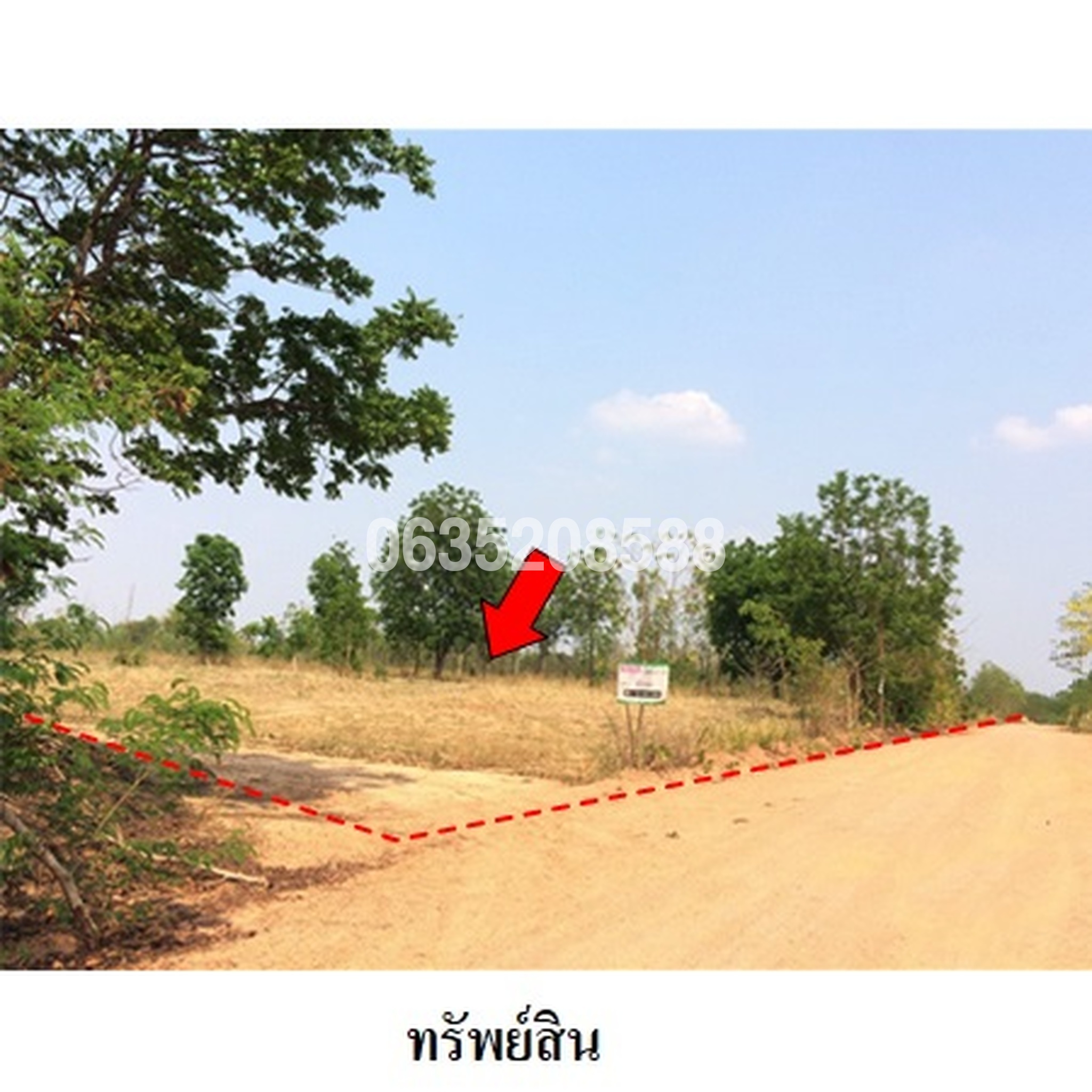 ขายที่ดิน ถนนโนนสาทร-หนองปลาเฒ่า
