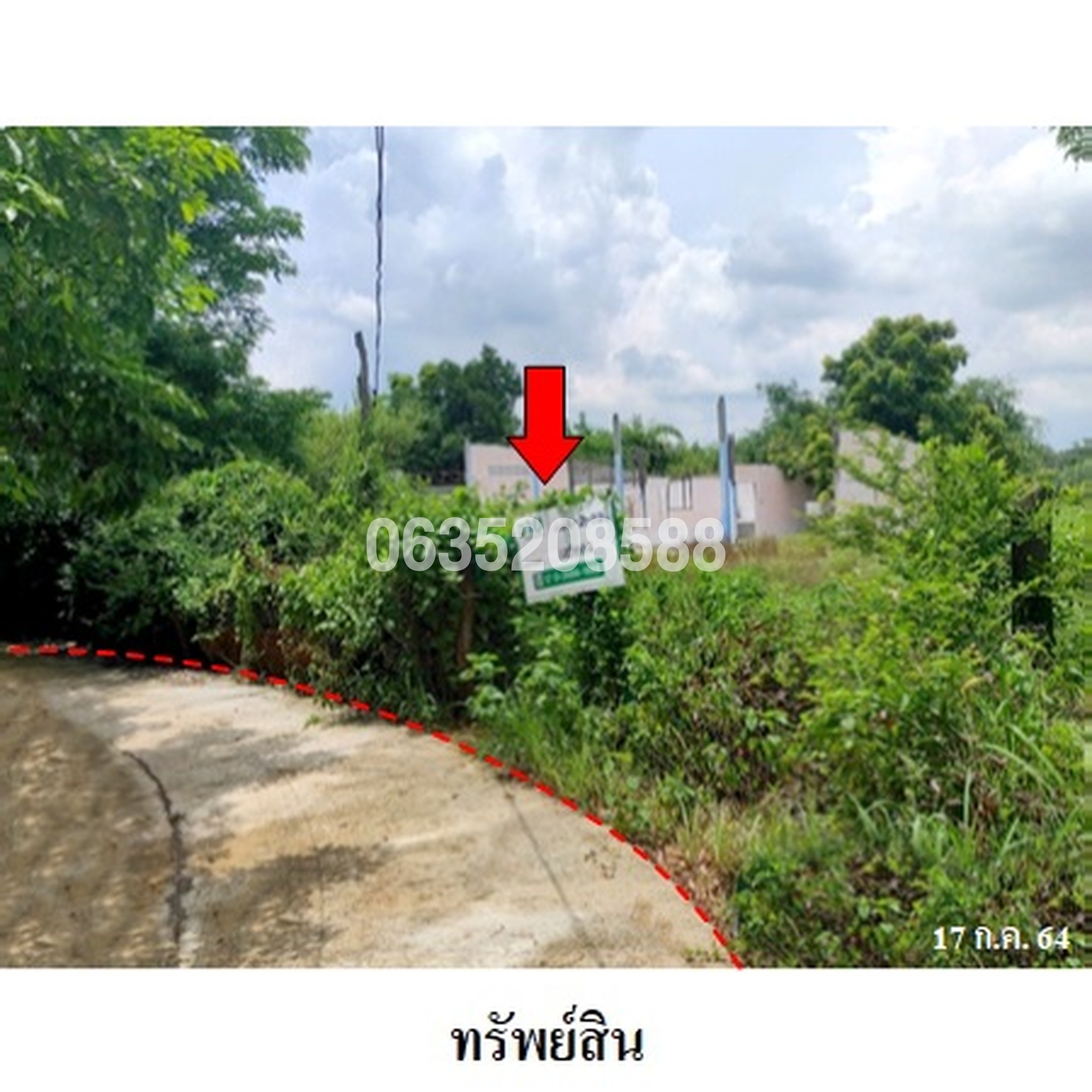 ขายที่ดิน ซอยบ้านหนองสมบูรณ์ หมู่ที่ 16 ถนนสายเลิงนกทา-ยโสธร (ทล.2169)