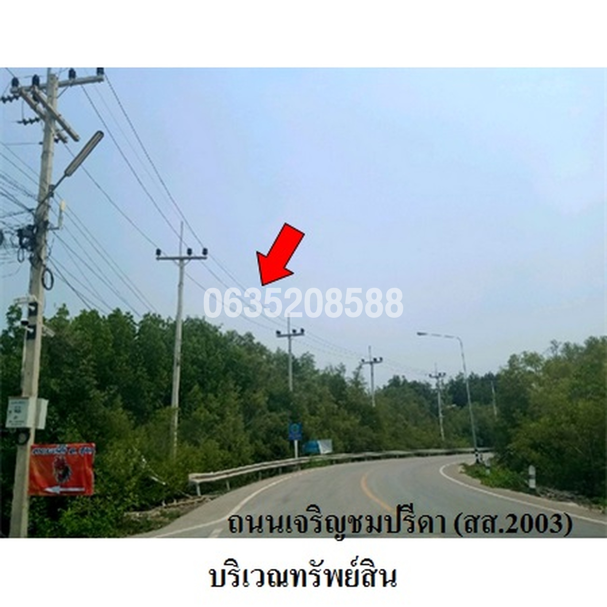 ขายที่ดิน ถนนเจริญชมปรีดา (สส.2003)
