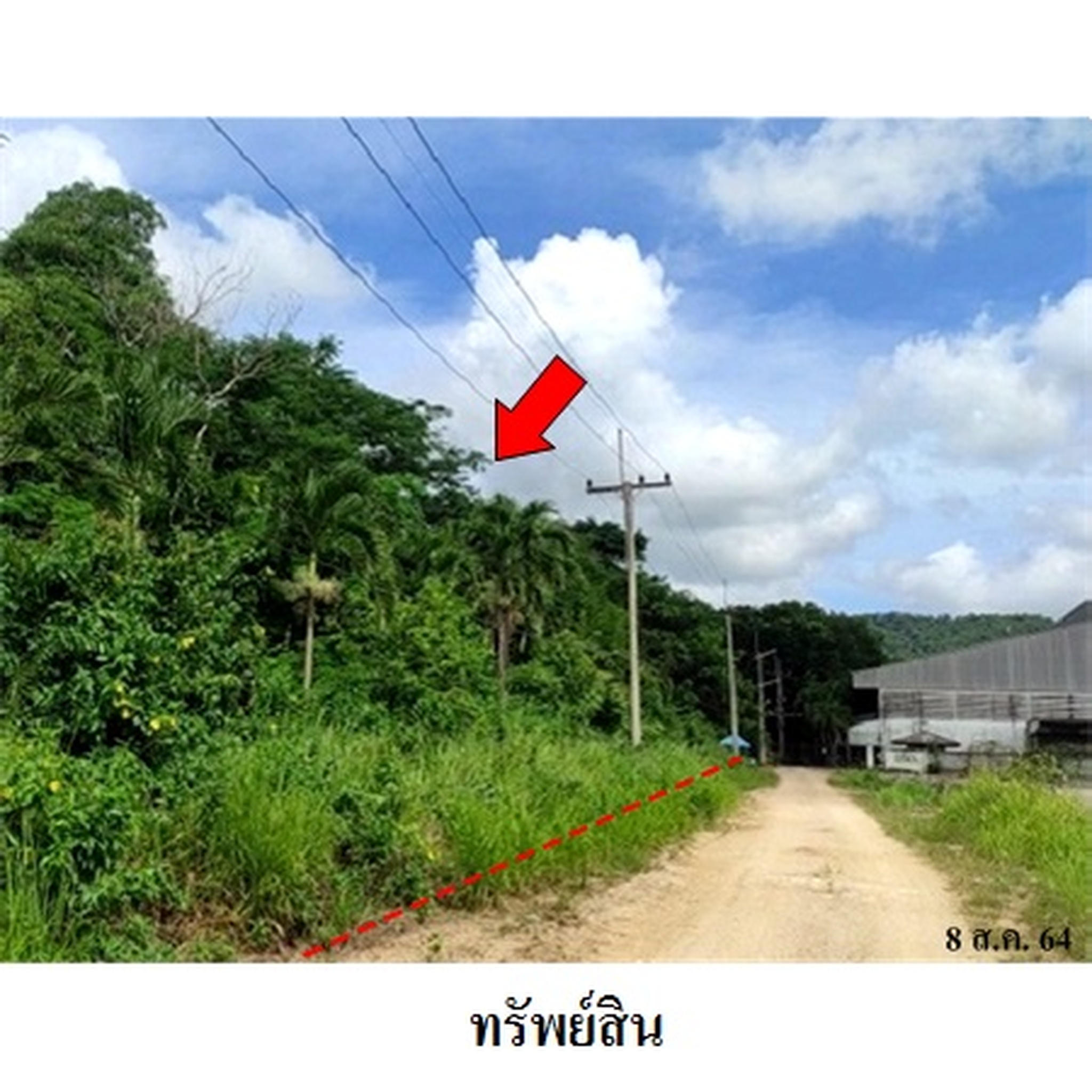 ทรัพย์สถาบันโดย บริษัท บริหารสินทรัพย์สุขุมวิท จำกัด ที่ดิน ถนนสายบางละมุง-ระยอง (ทล.36)