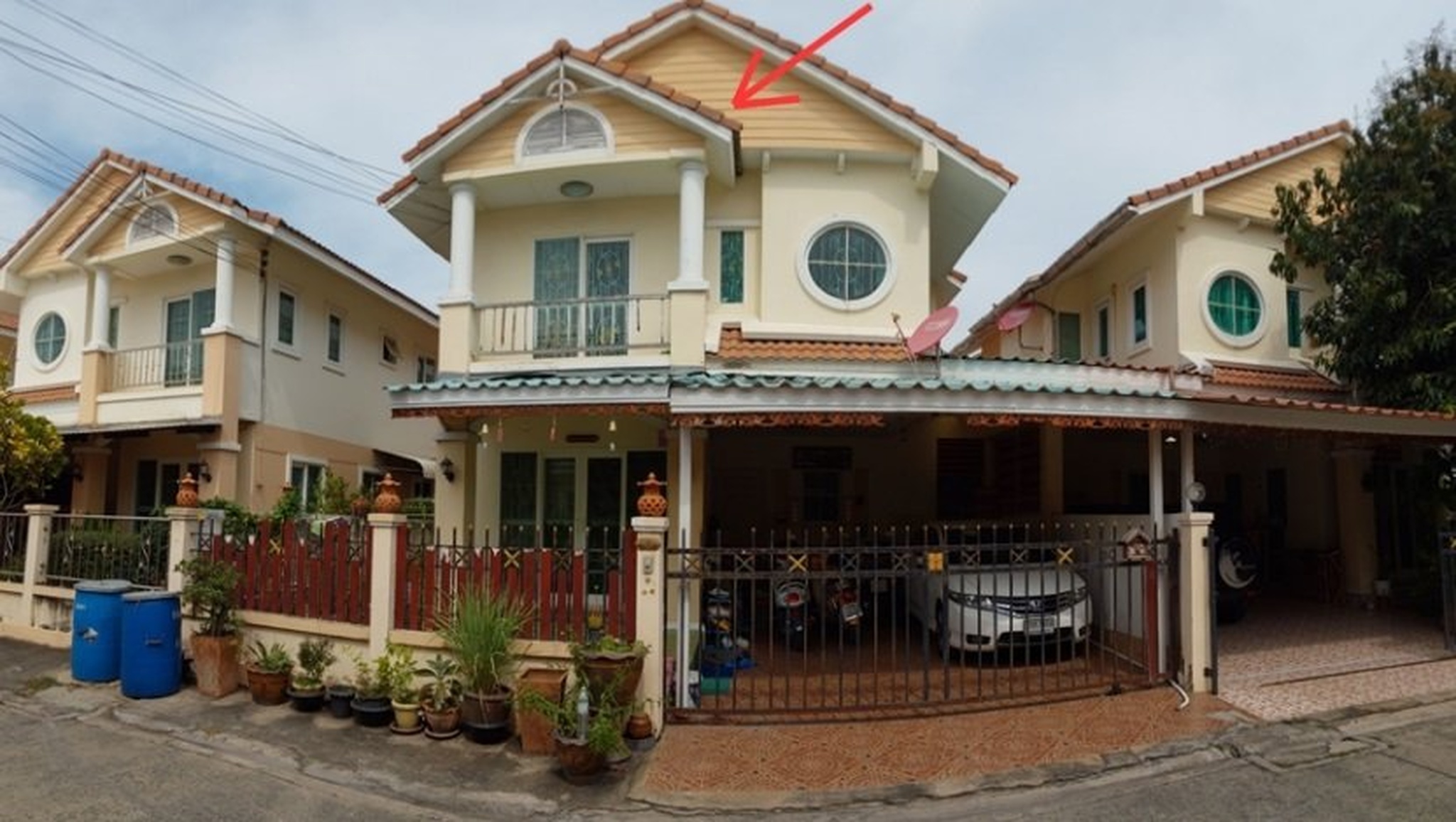 ทรัพย์สถาบันโดย SCB บ้านแฝด บ้านแฝด ร่มรื่น กรีนพาร์ค  คลองหลวง-ปทุมธานี
