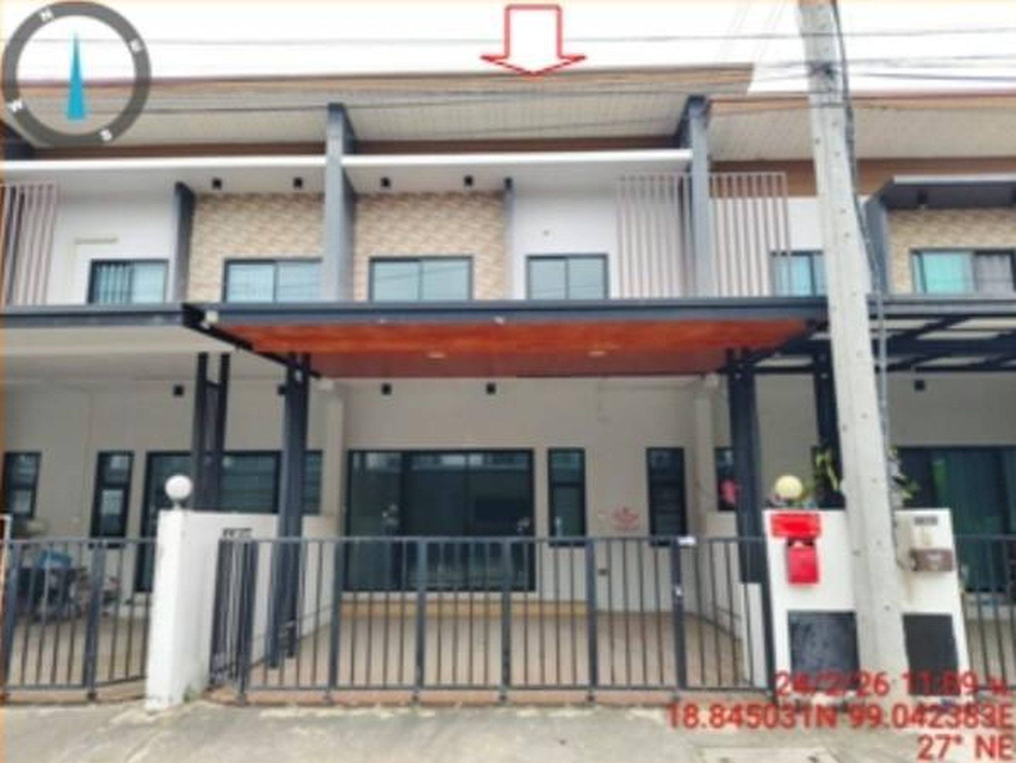 ทรัพย์สถาบันโดย GHB ทาวน์เฮาส์ บีโฮม สันทราย (B-Home Sansai)
