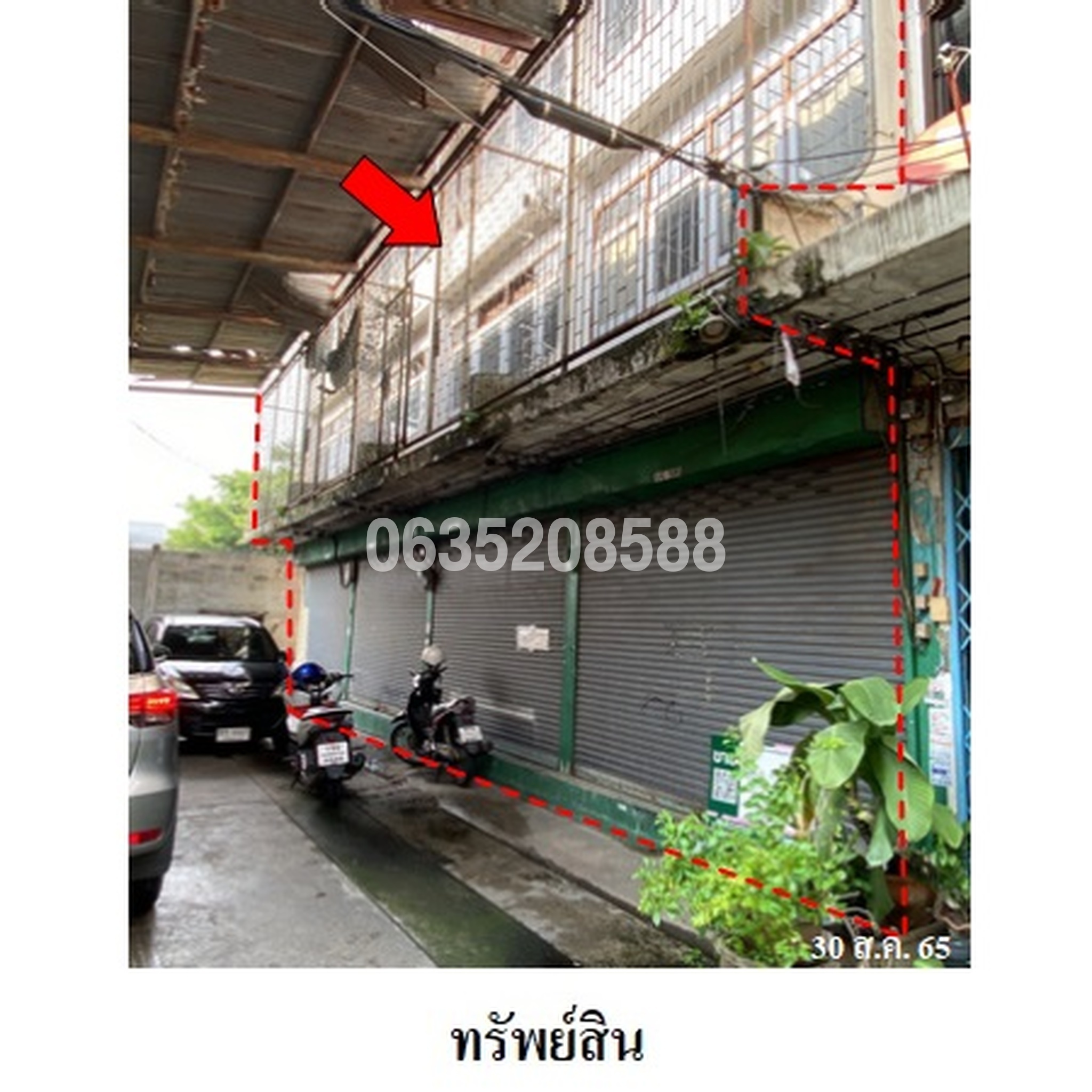 ทรัพย์สถาบันโดย บริษัท บริหารสินทรัพย์สุขุมวิท จำกัด ตึกแถว-อาคารพาณิชย์ติด MRT จรัญสนิทวงศ์ 13 ถนนจรัญสนิทวงศ์