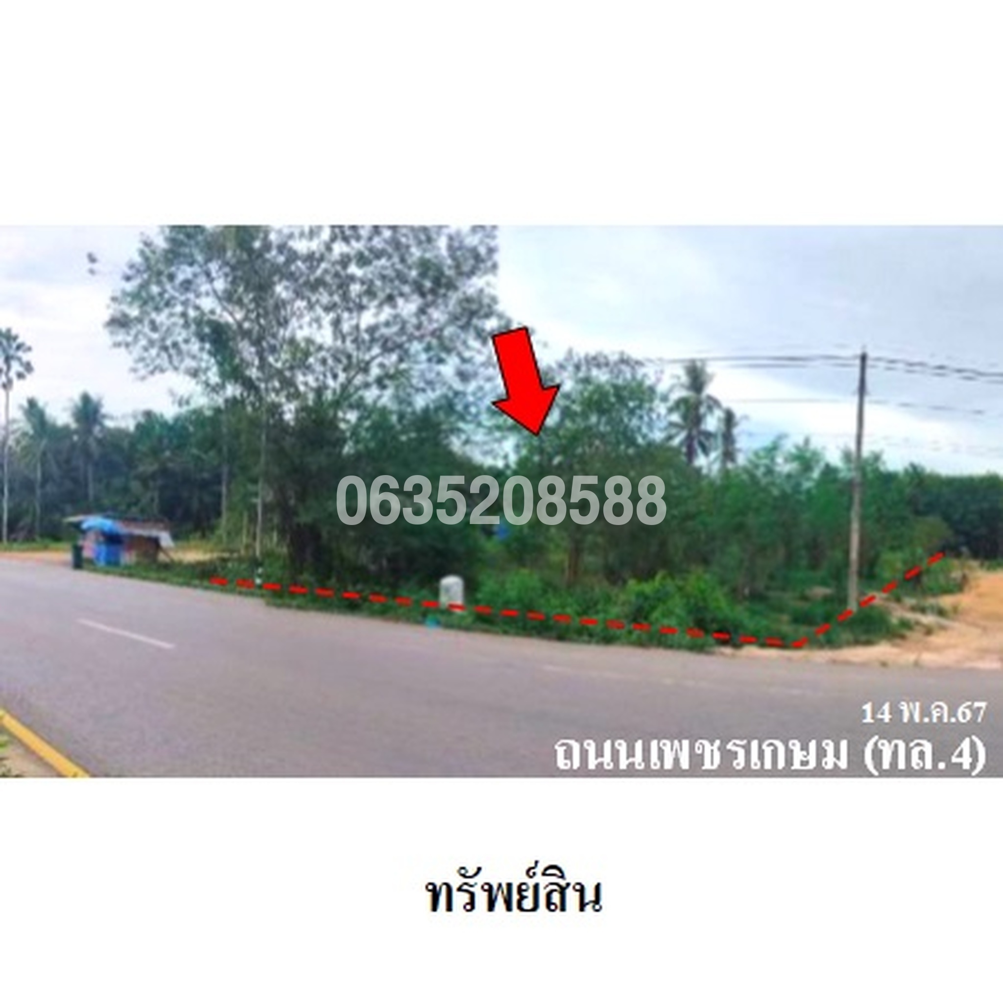 ขายที่ดิน ถนนเพชรเกษม (ทล.4)