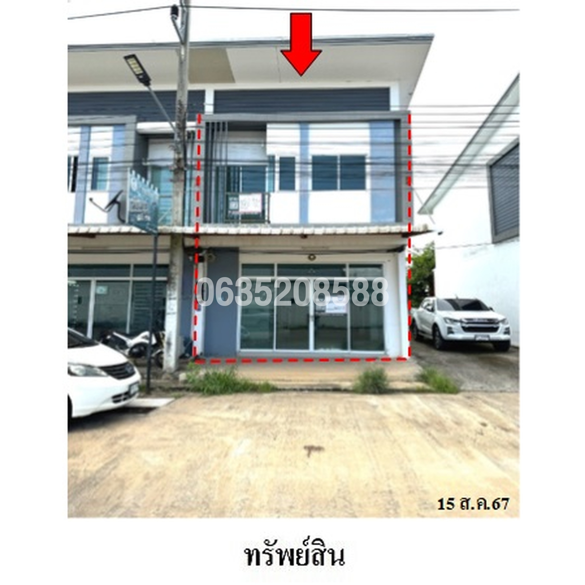 ขายตึกแถว-อาคารพาณิชย์ บ้านสวนพฤกษา เดอะคอร์เนอร์ โป่งไผ่