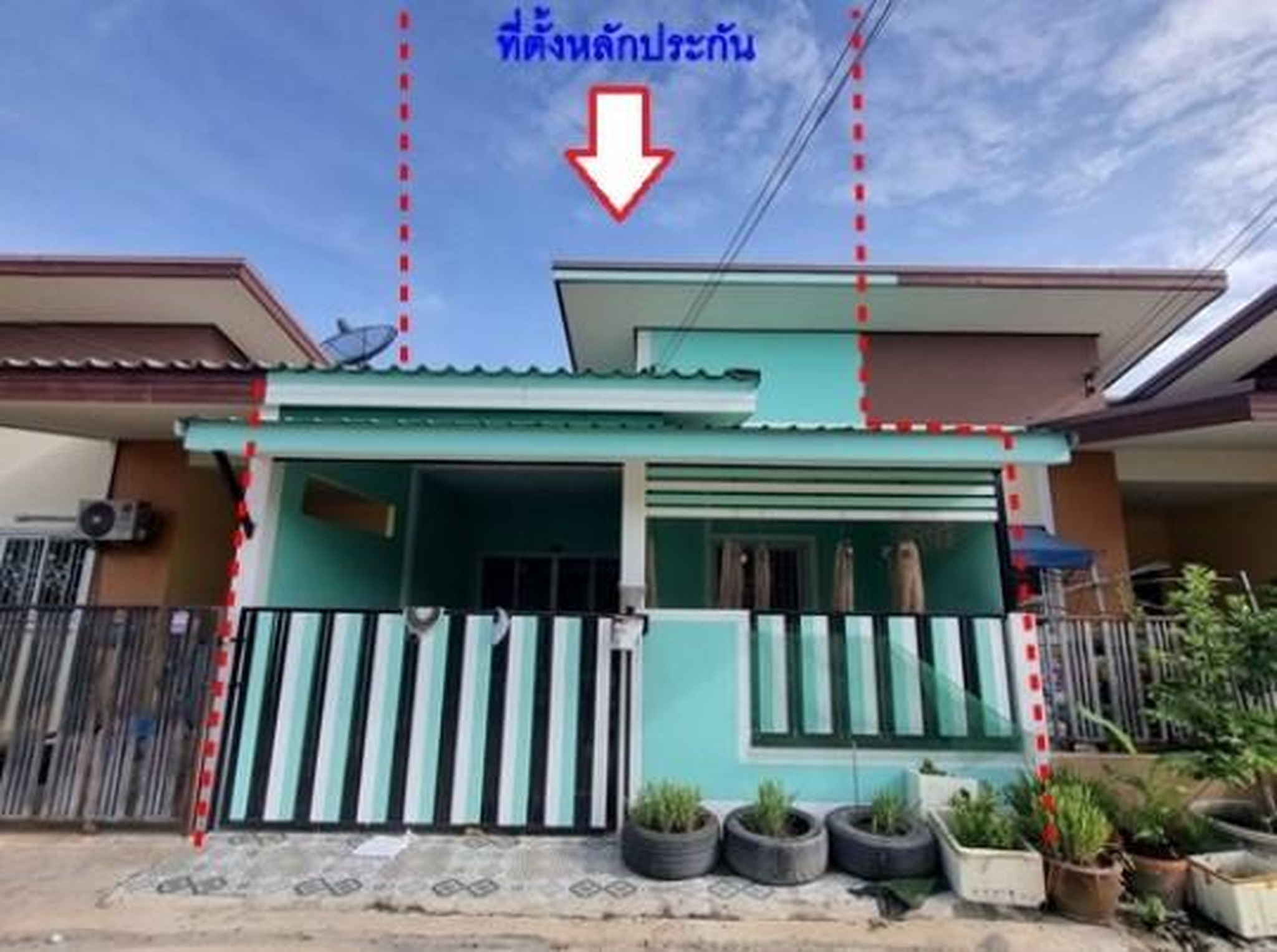 ทรัพย์สถาบันโดย GHB ทาวน์เฮาส์ บี.เค.ลัคกี้โฮม3
