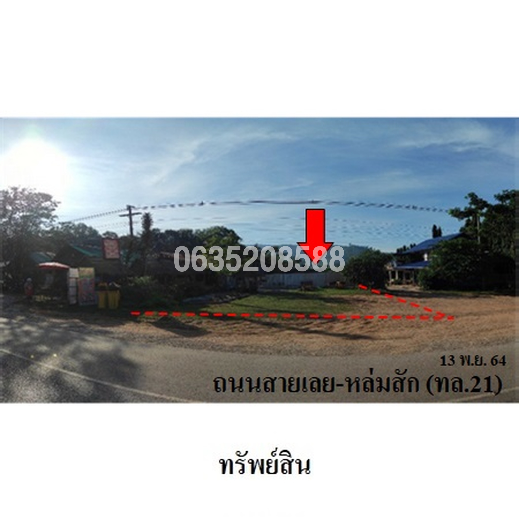 ขายที่ดิน ถนนสายเลยหล่มสัก (ทล.21)