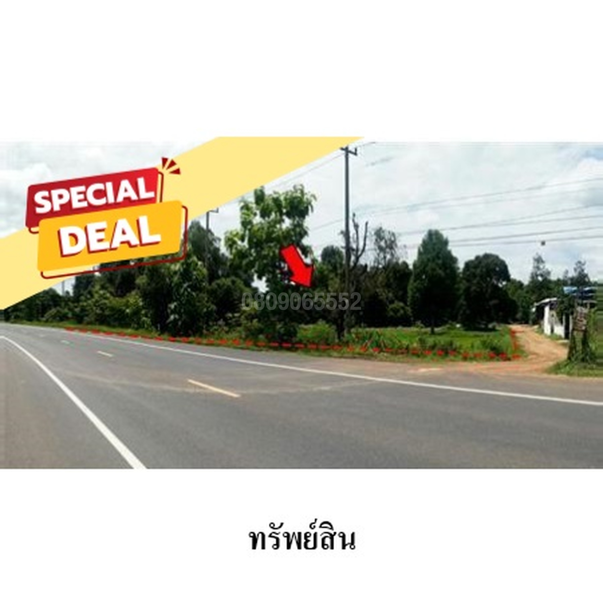 ขายที่ดิน ถนนเลี่ยงเมืองอุบลราชธานี (ทล.231)
